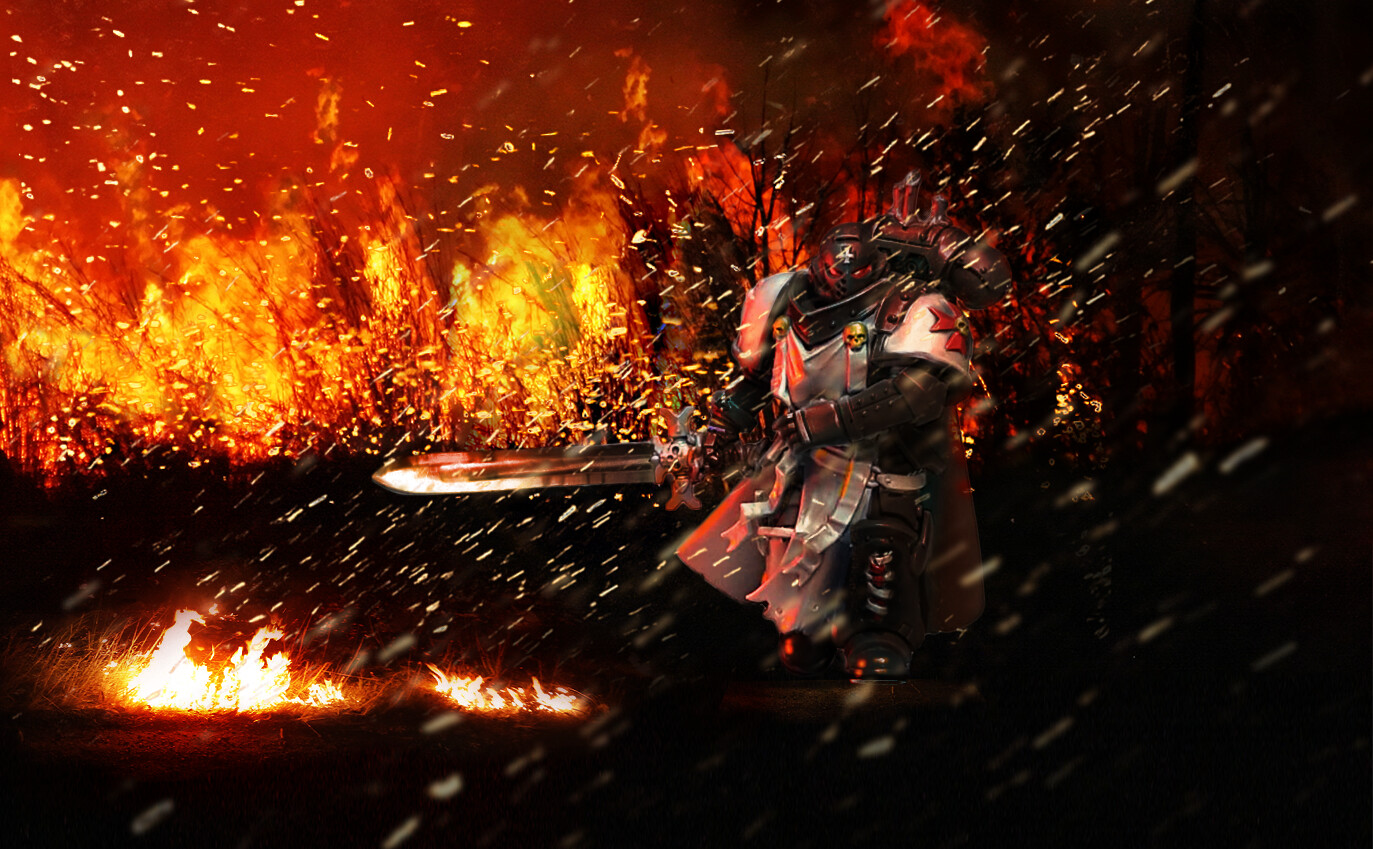 Templar in the flames 