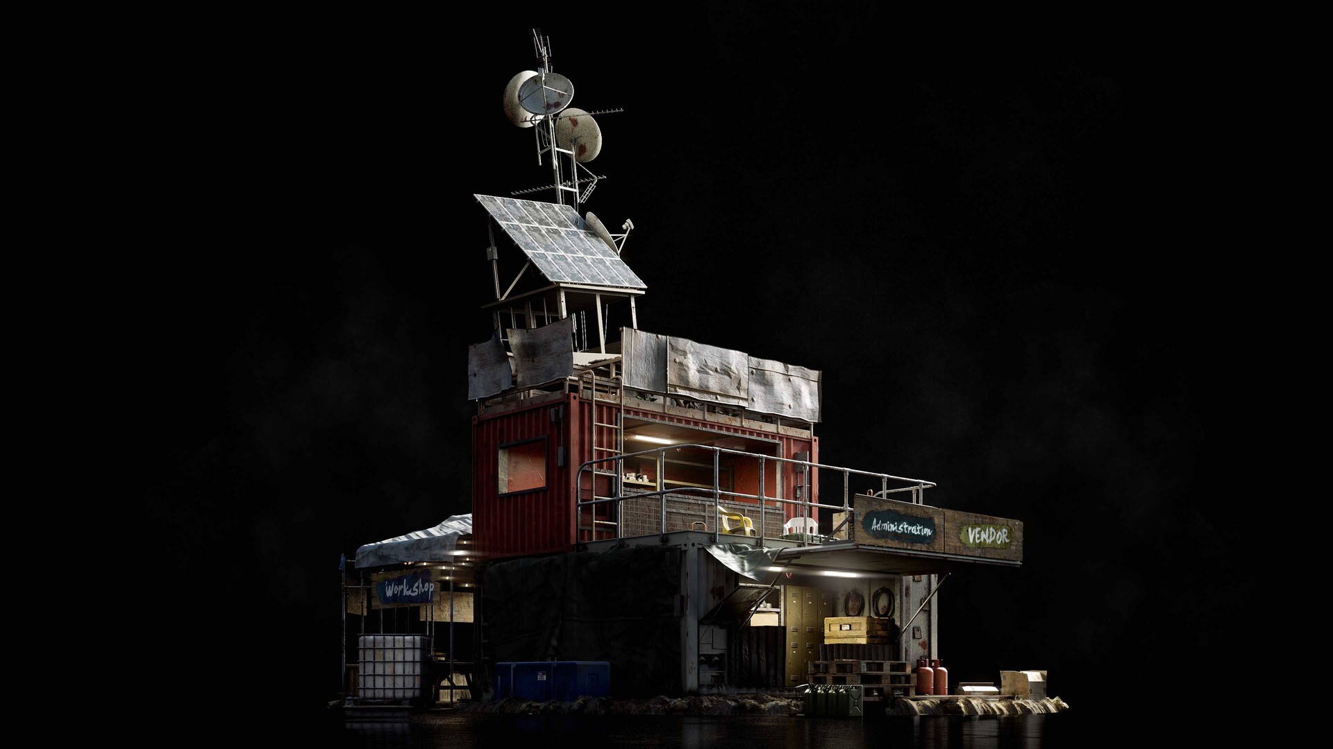 KitBash3D - DMZ - 3D Asset Kit