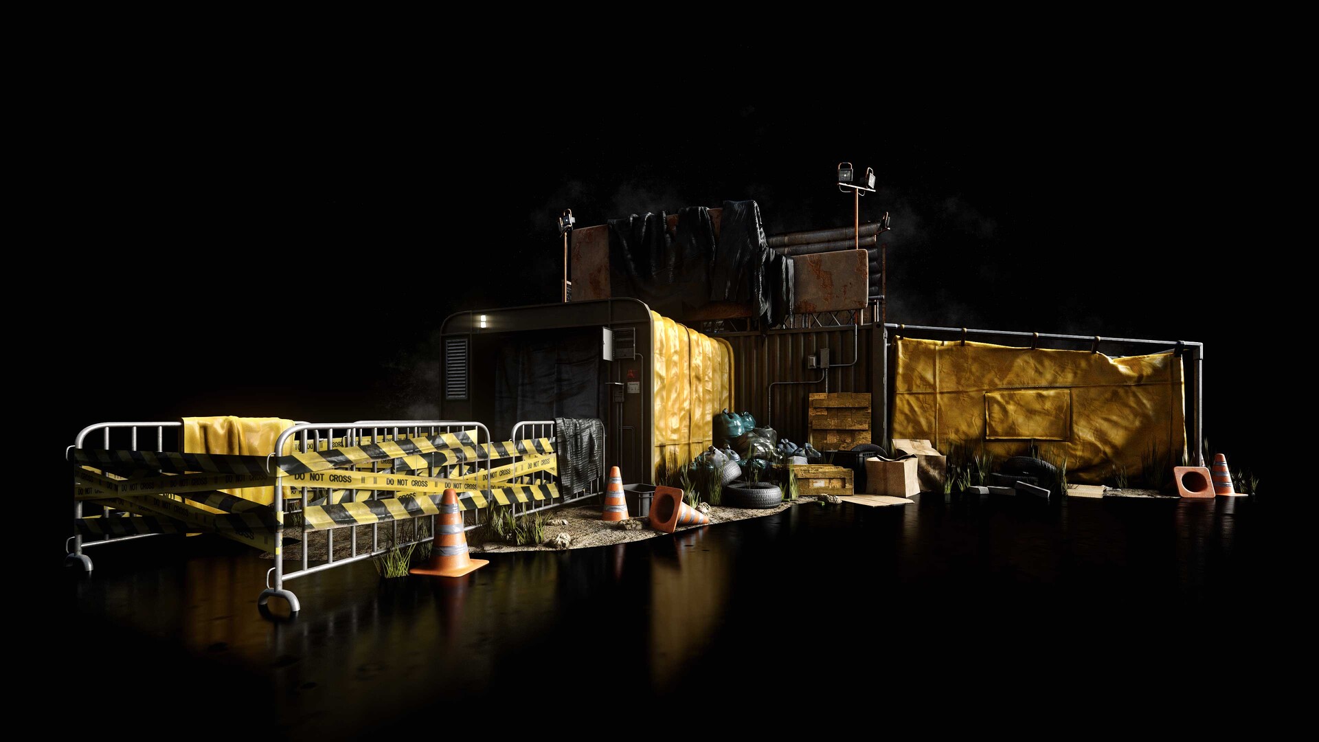 KitBash3D - DMZ - 3D Asset Kit