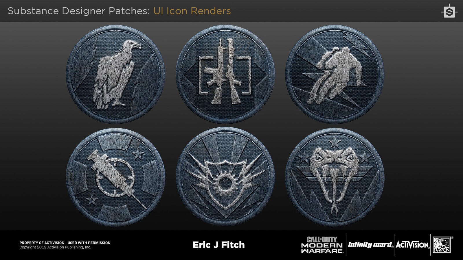 Blue Patch Renders