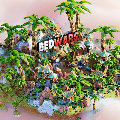 BedWars Tropical Village - BreadBuilds