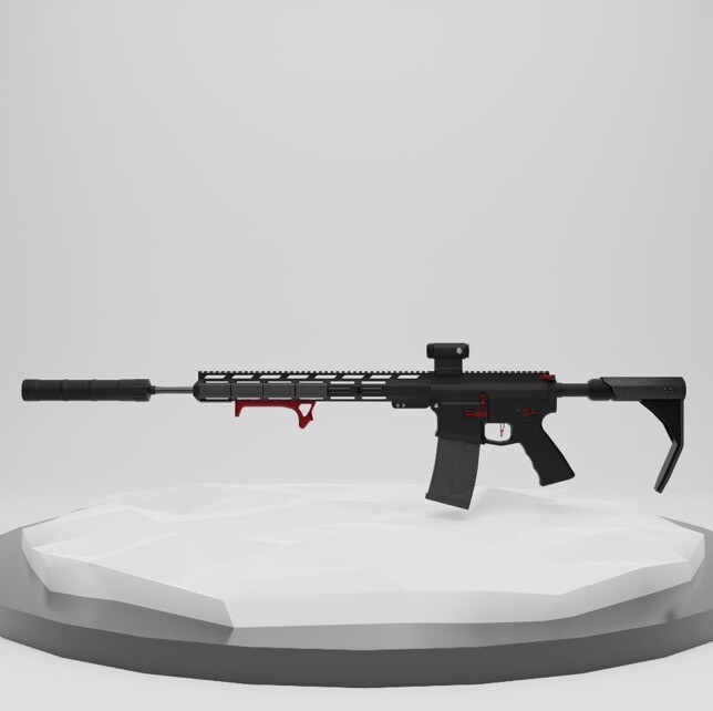 ArtStation custom weapon concept art