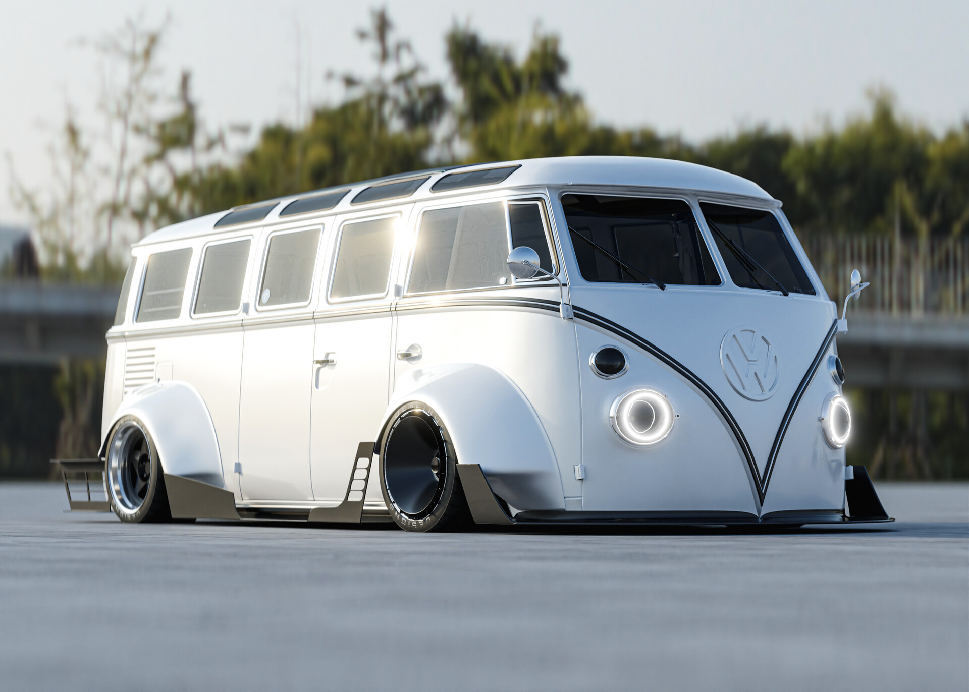 Vw bus store wide body kit