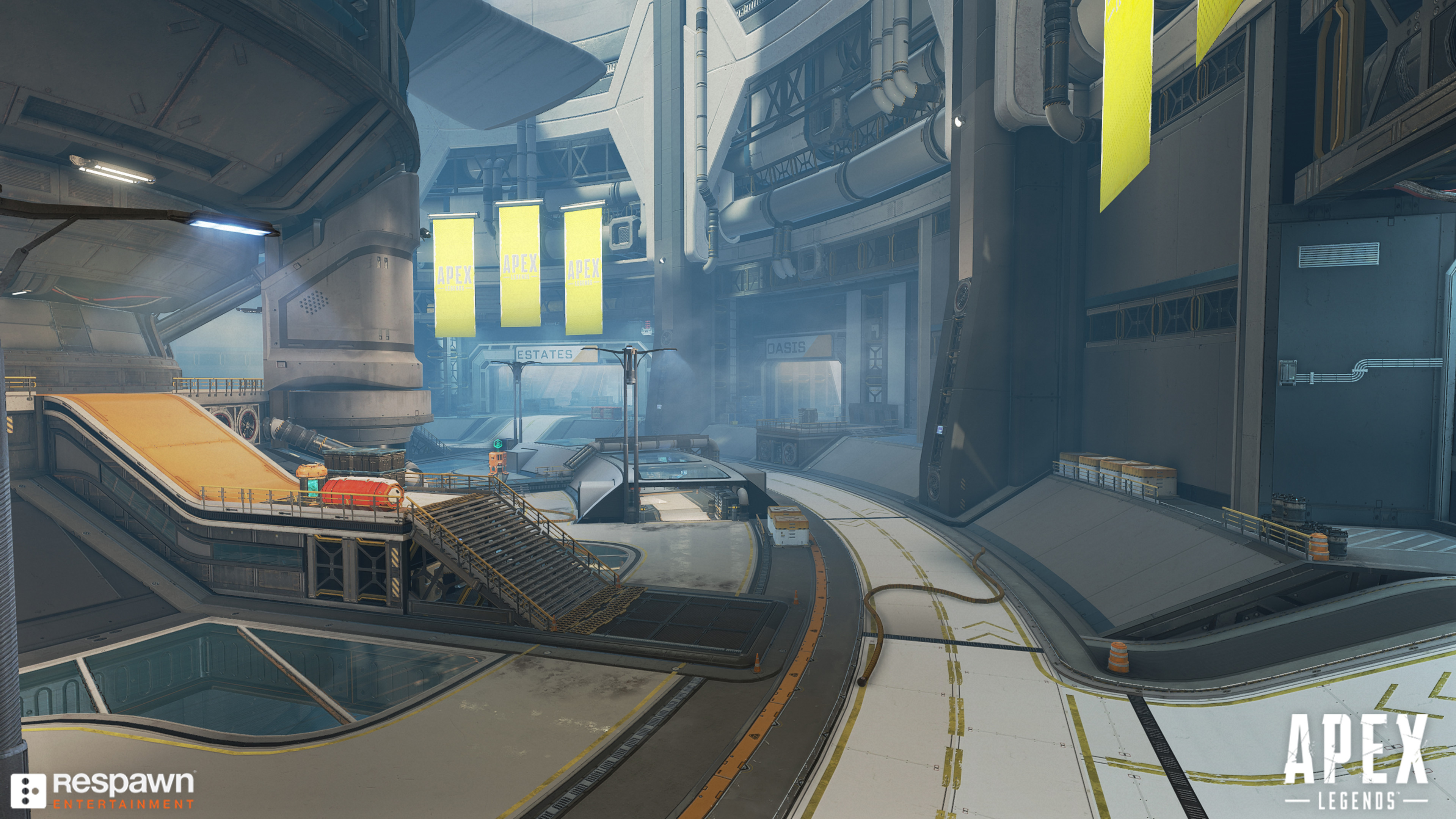 Artstation Apex Legends Olympus Central Turbine