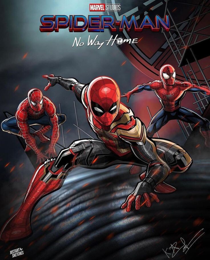 ArtStation - Spiderman no way home art