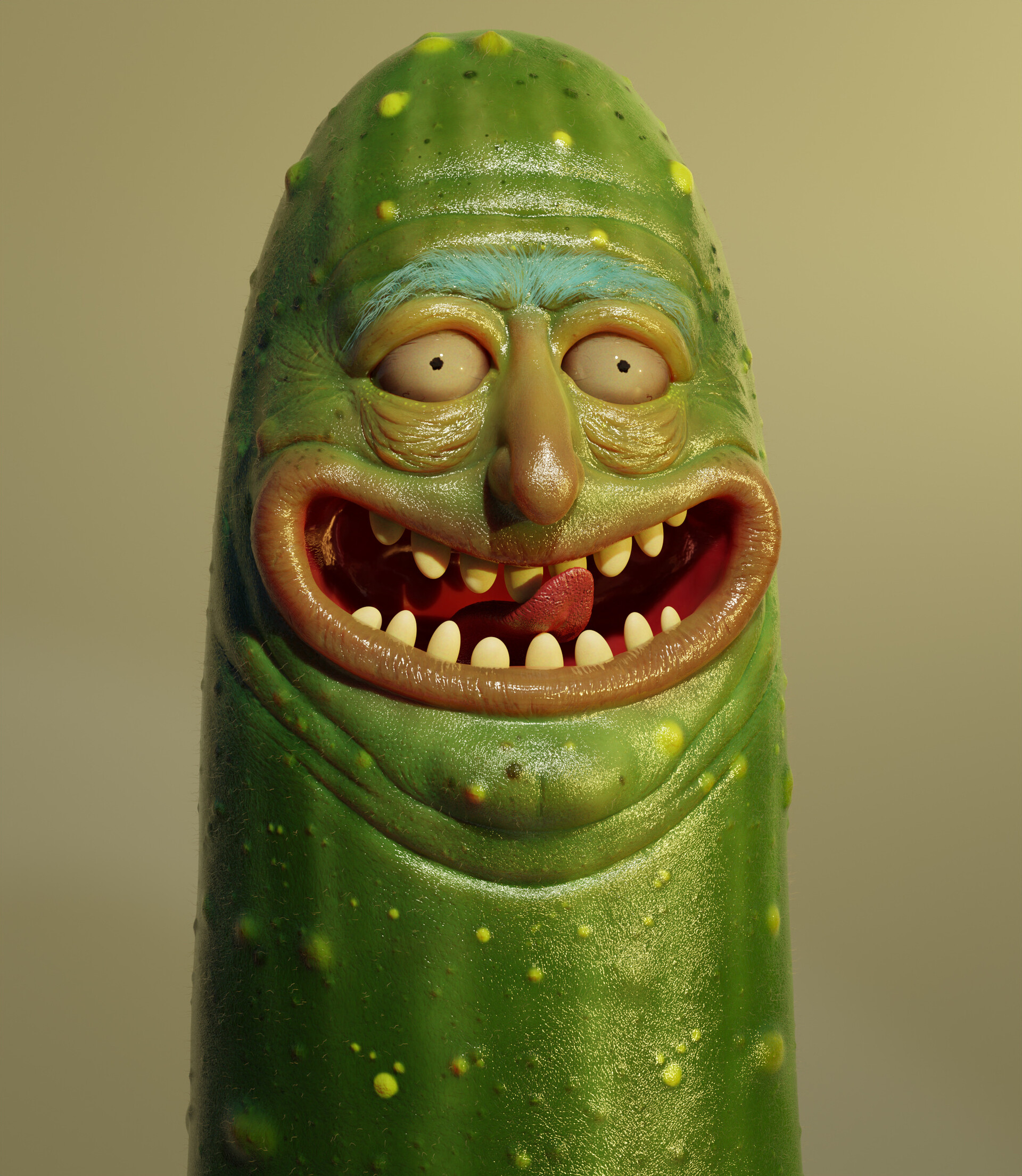 ArtStation Pickle Rick