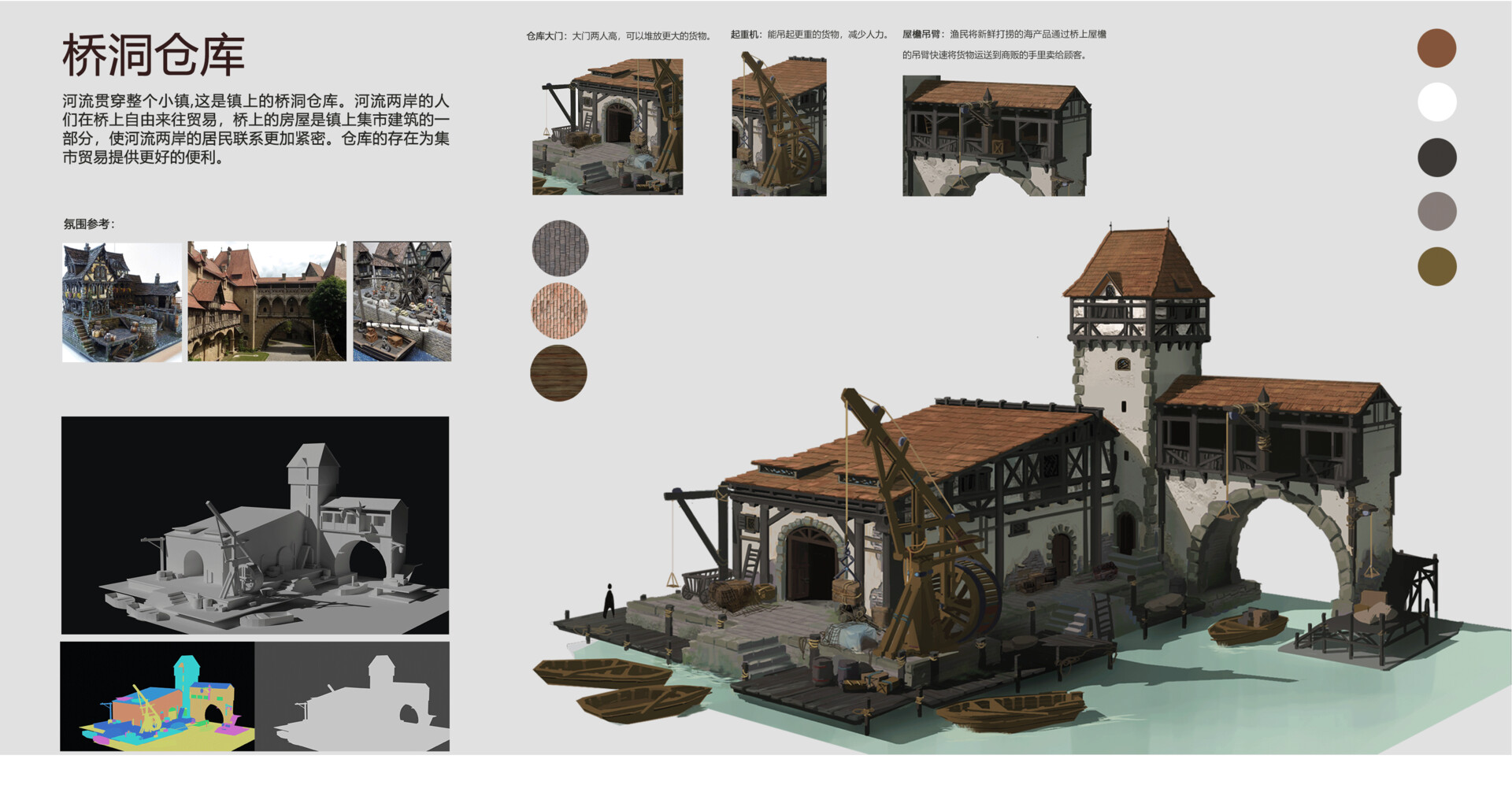 仓库设计 Artstation