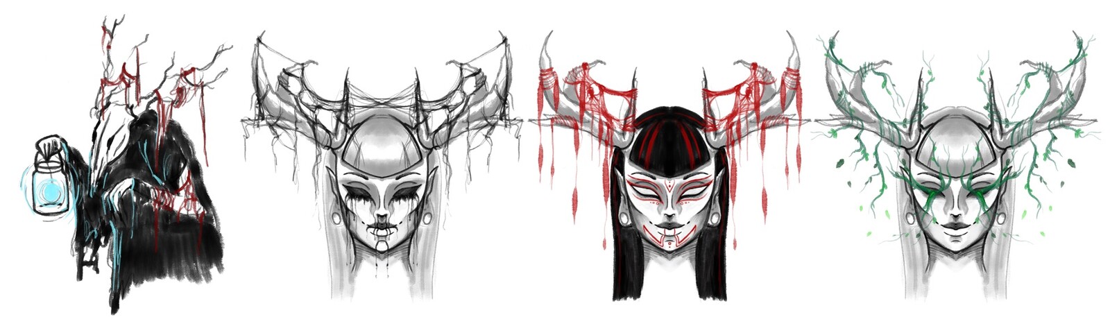 First sketches of the Witch