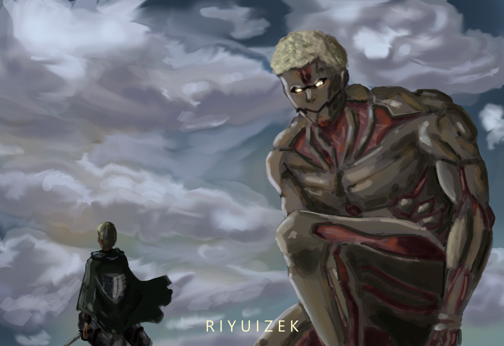 ArtStation Attack on Titan Armoured Titan