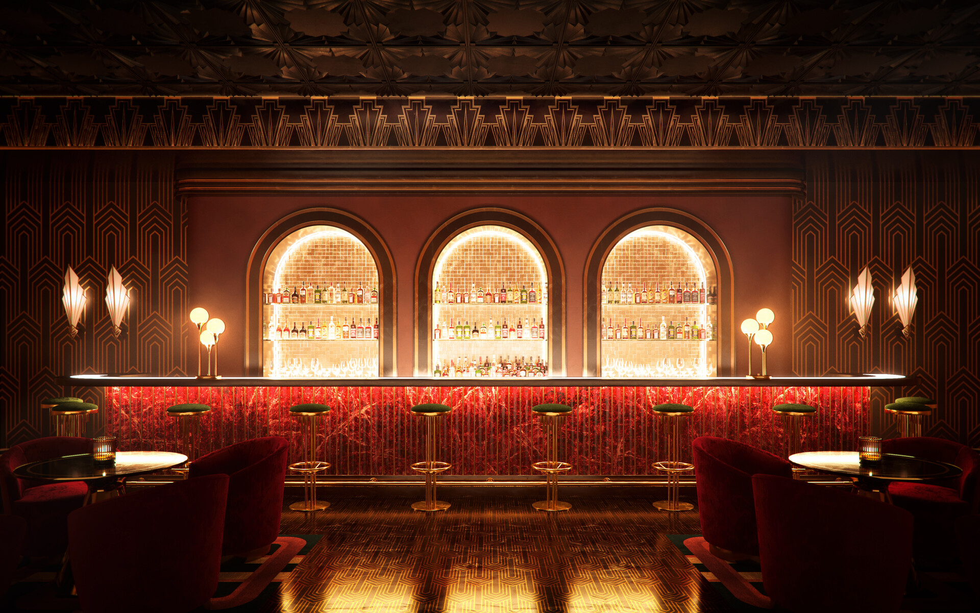 ArtStation Gold Room