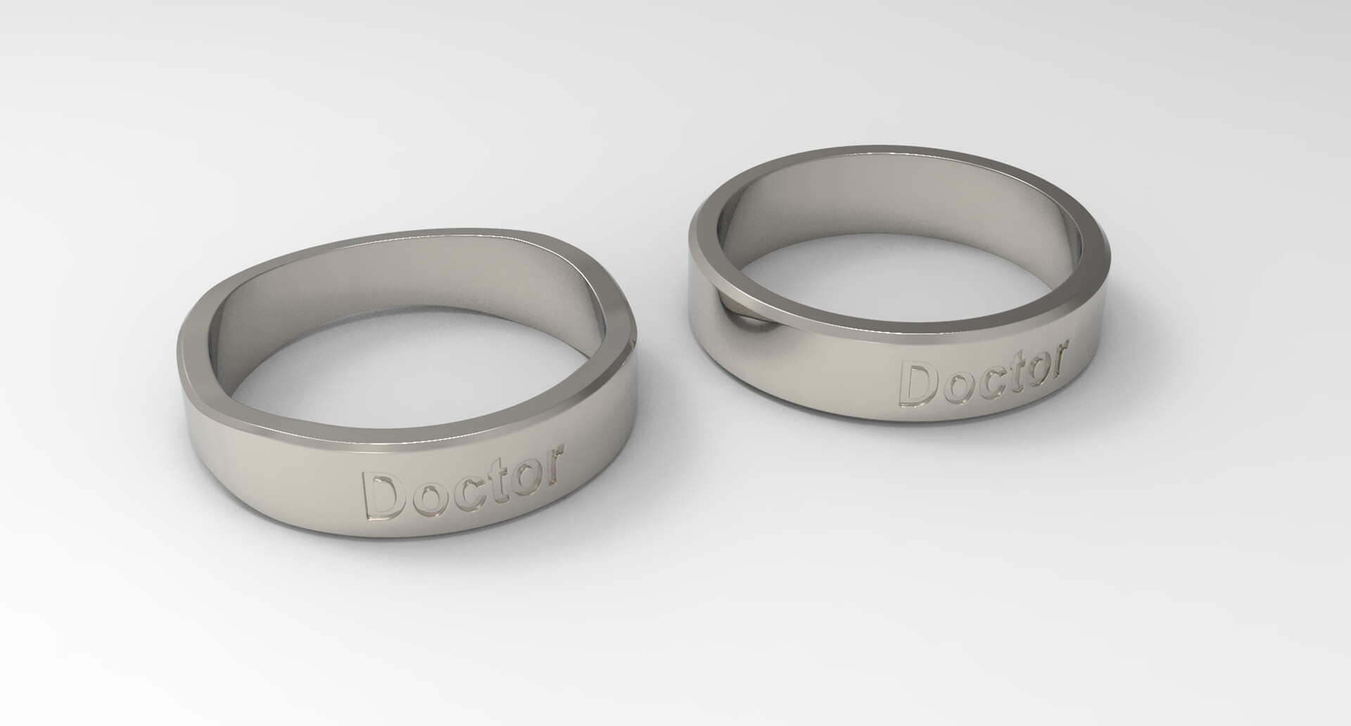 Doctor who cheap couple rings