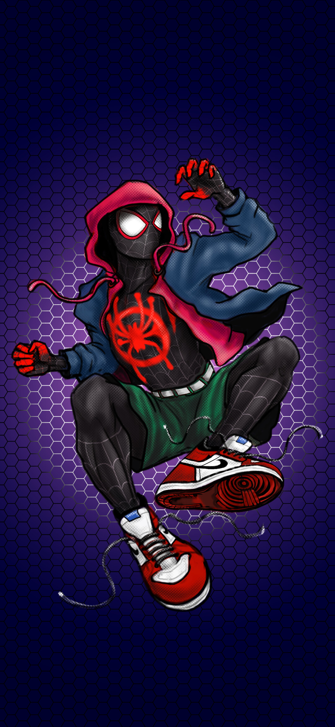 ArtStation - Spider-man: Miles Morales Wallpaper FHD+