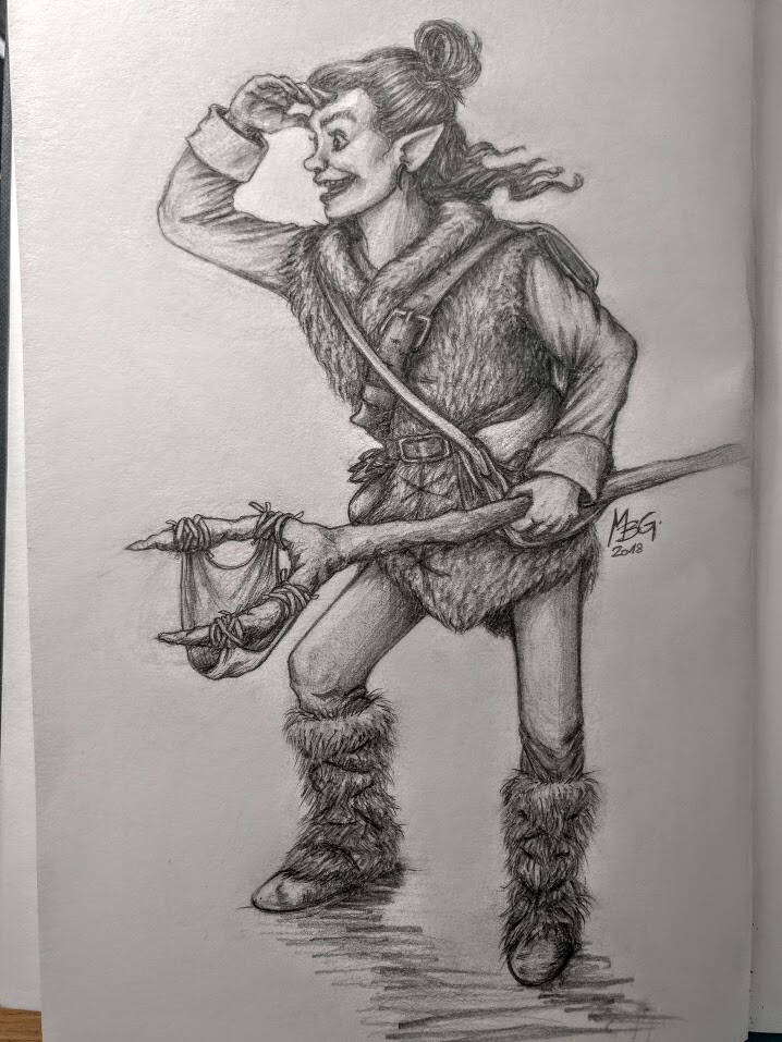 Pencil sketch (2018)