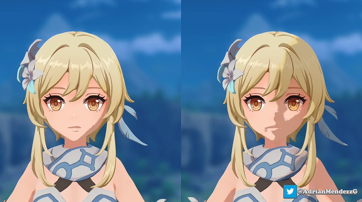 그림 45: Genshin 임팩트 캐릭터 셰이더 분석 [Unity URP]