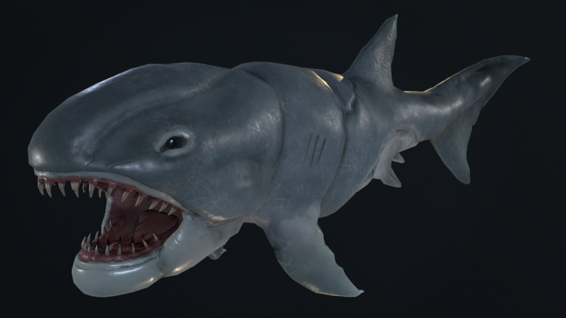 ArtStation Fantasy Shark Sculpt