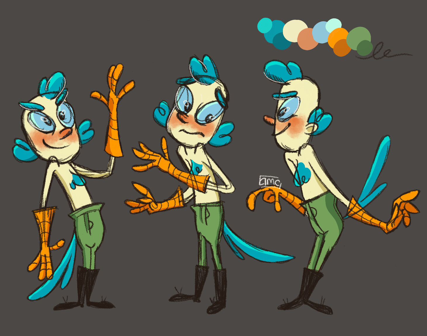 ArtStation Bird Dude