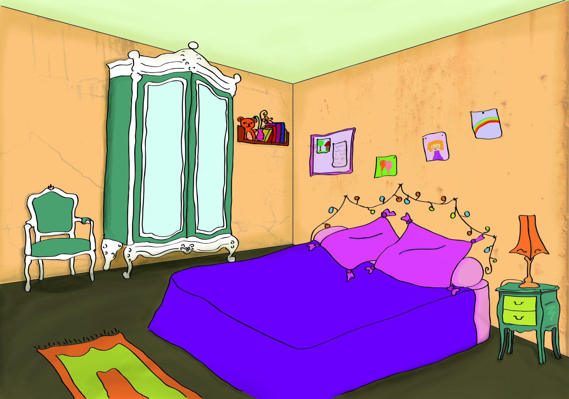 ArtStation My bedroom