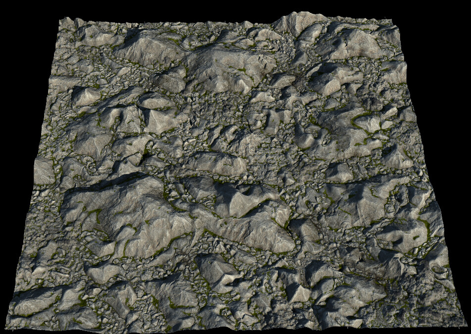 More scattered rock experiments.