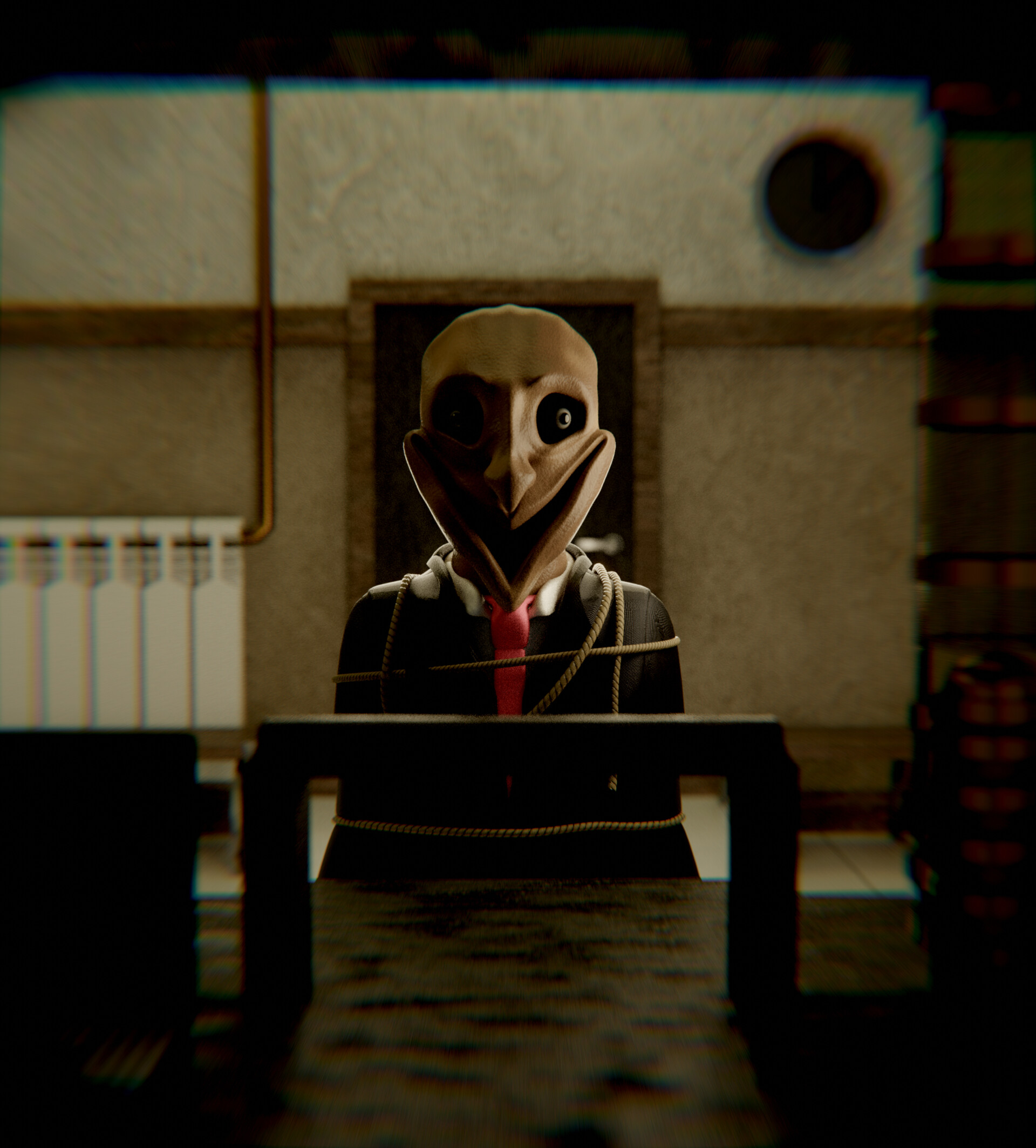 ArtStation - Demonic Entity DE.LF.0.85.120: ''The Tied Man''