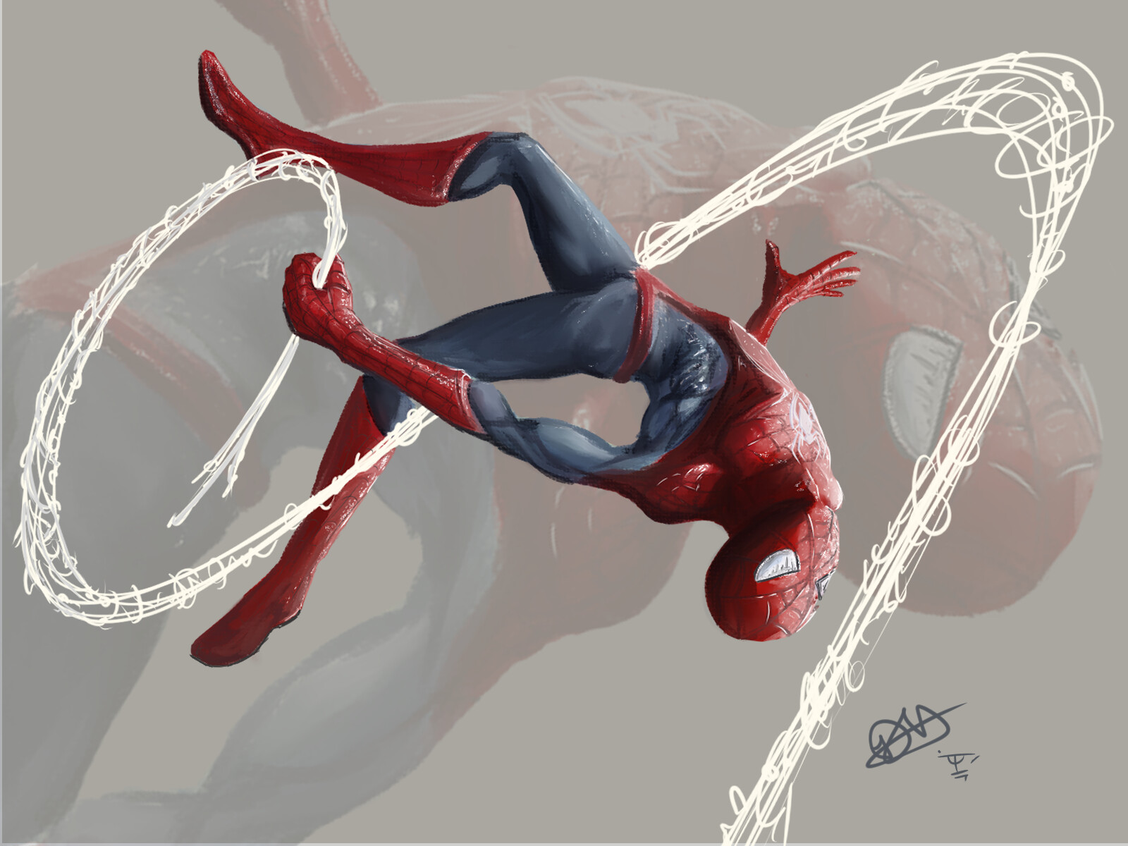 ArtStation - Spider-Man (random pose)