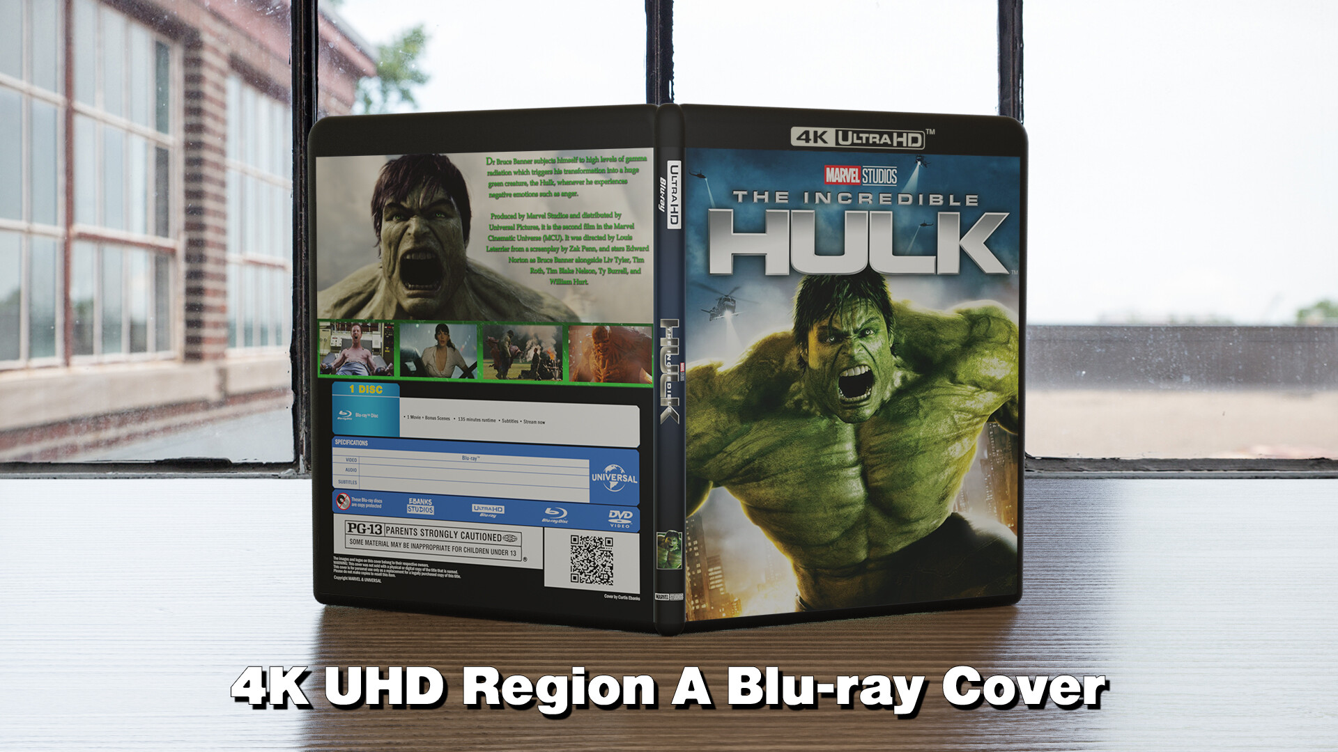 the incredible hulk dvd cover