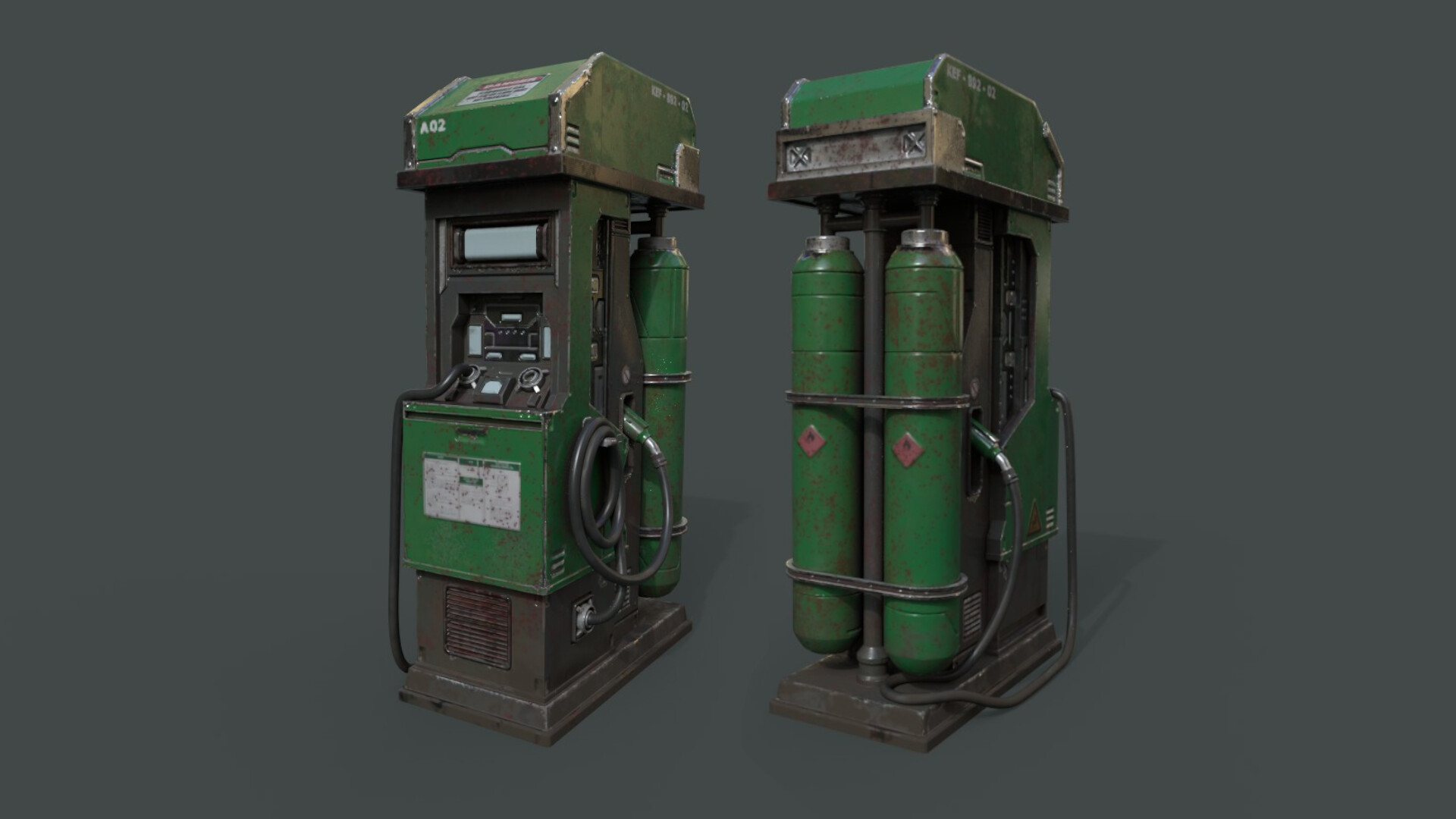 ArtStation Sci Fi Gas Pump artstation-sci-fi-gas-pump