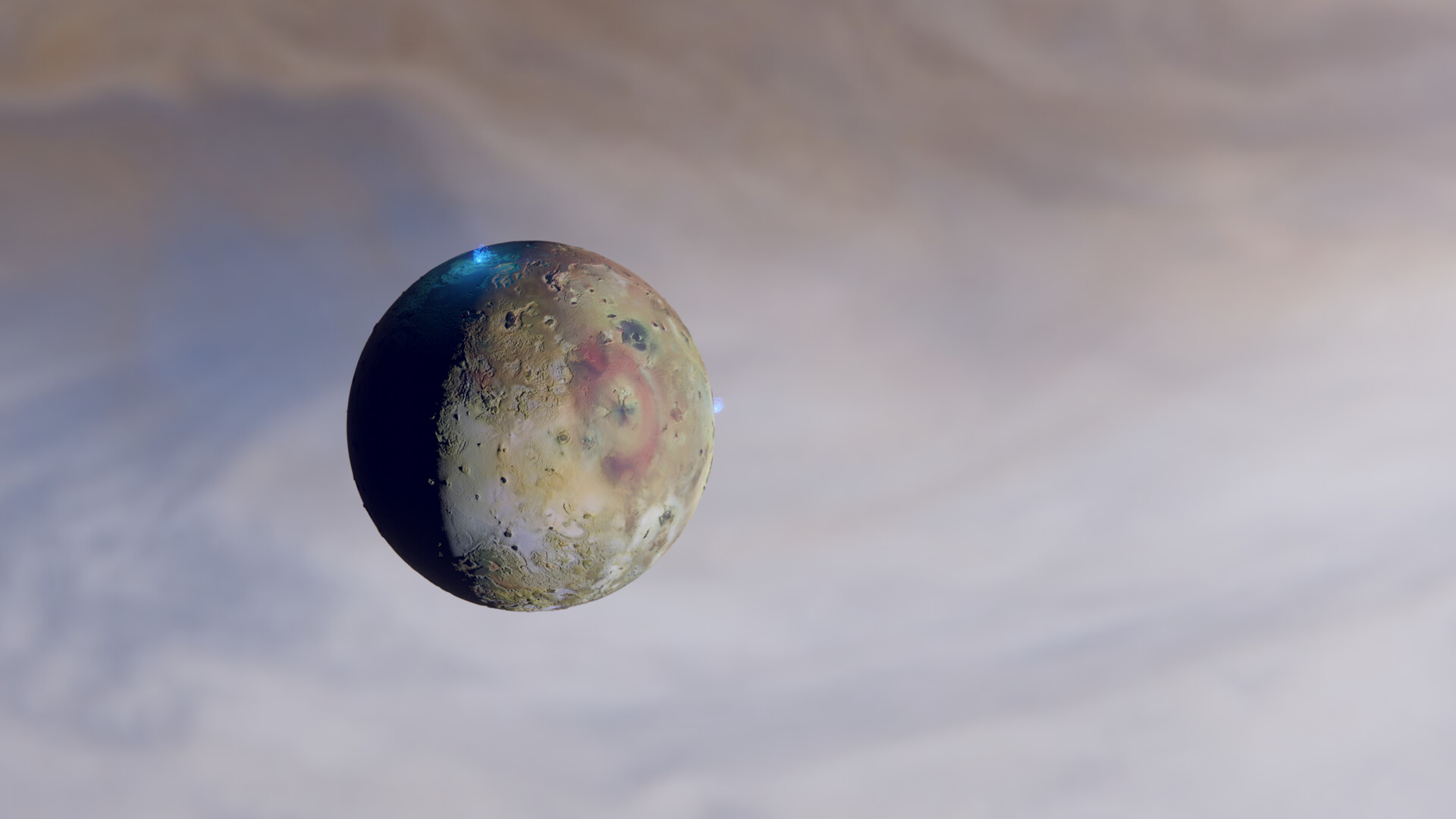 ArtStation Io, moon of Jupiter