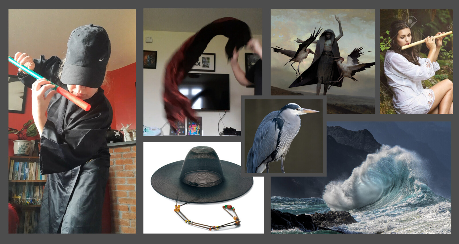 Some refs and inspiration for the piece.