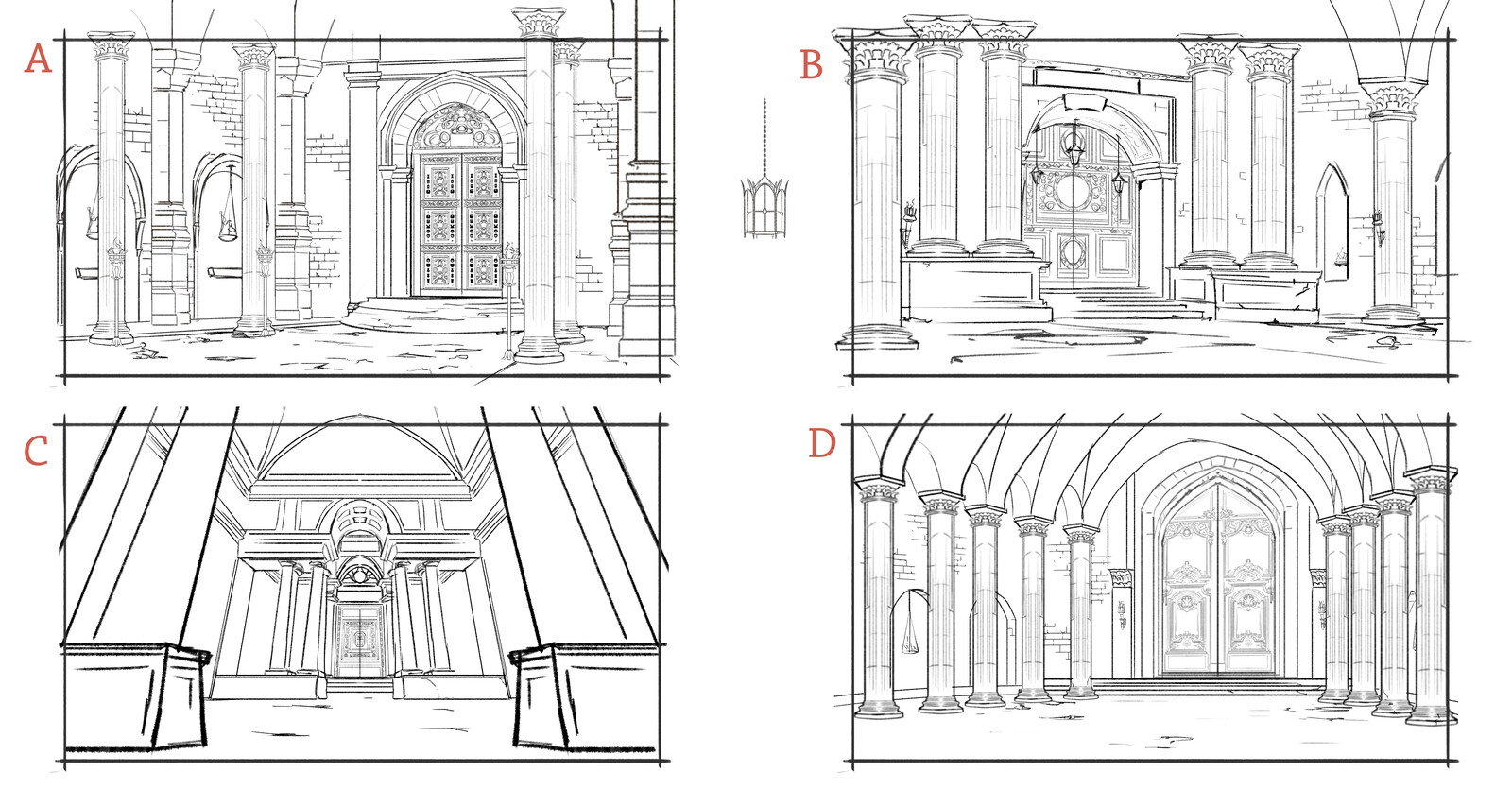 Sketches made