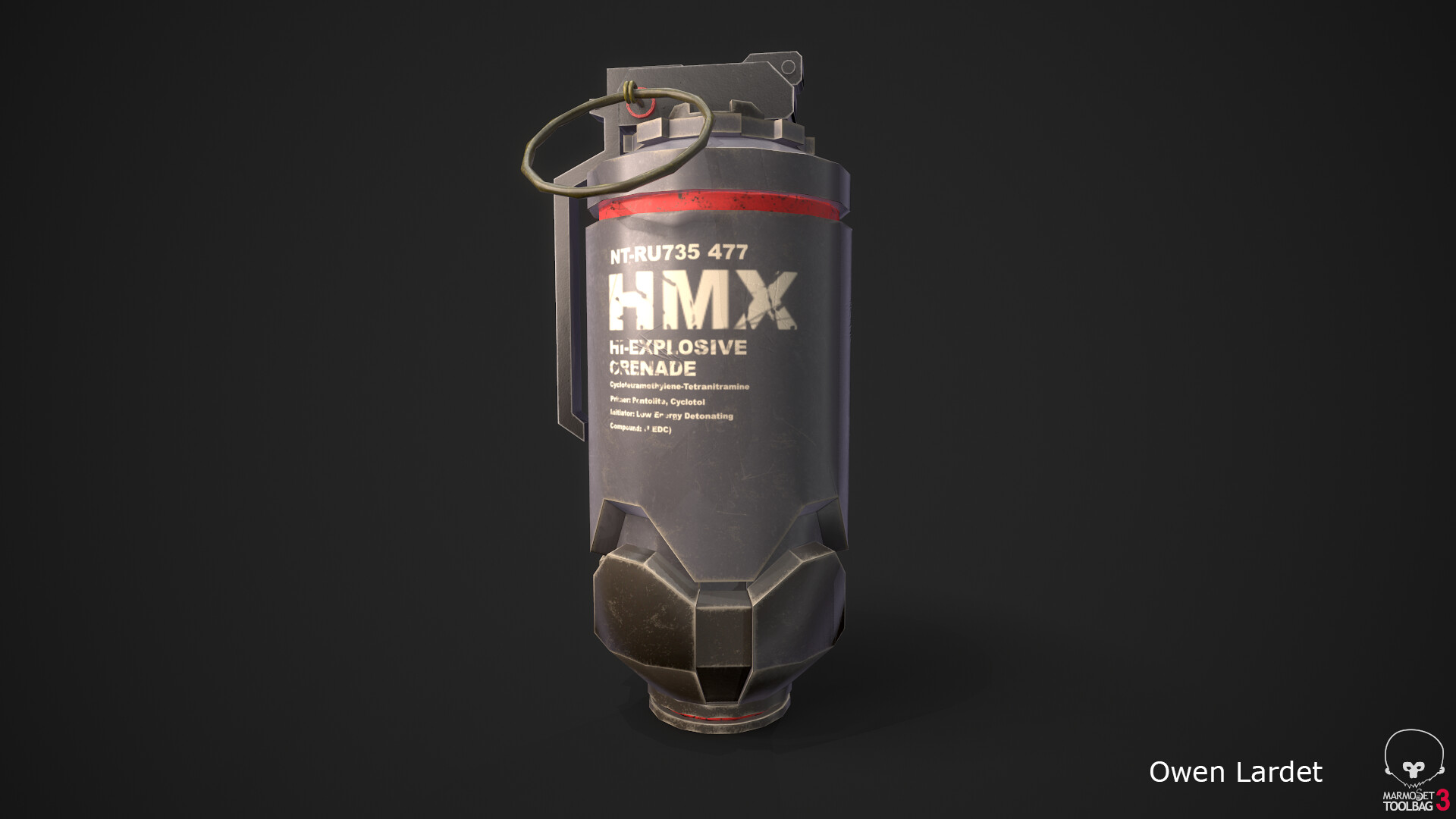 ArtStation - HMX Grenade