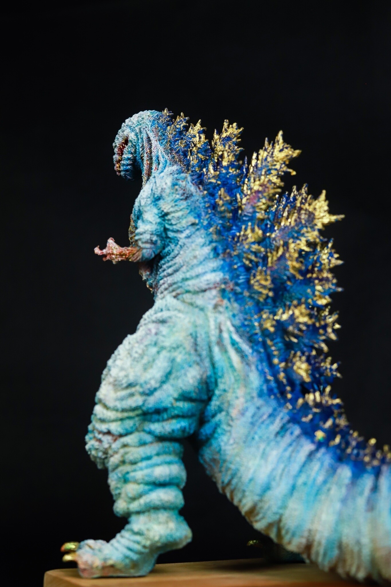 ArtStation - KOC 茨木 彰さん 原型 GODZILLA 2016 哥吉拉 金箔