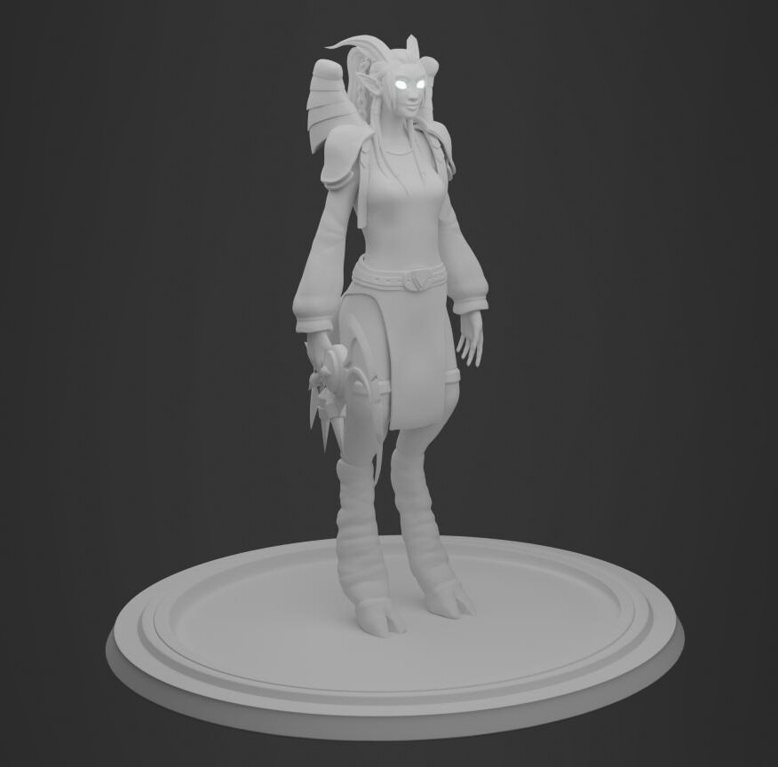 ArtStation World of Warcraft Character