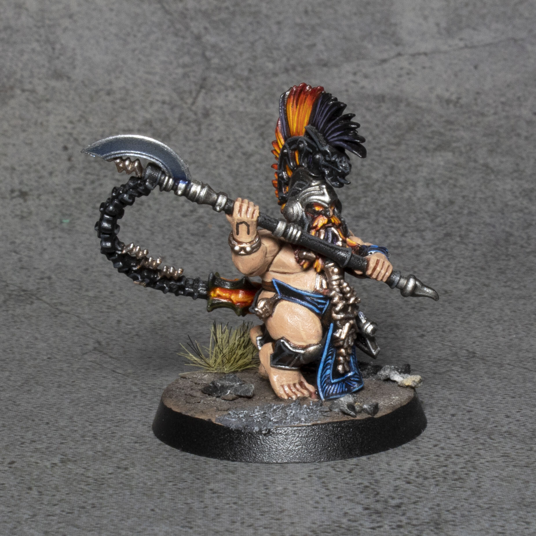 Hearthguard Berzerkers Fyreslayers Warhammer Age Of Sigmar - Figurines Peintes Pro - Games Workshop