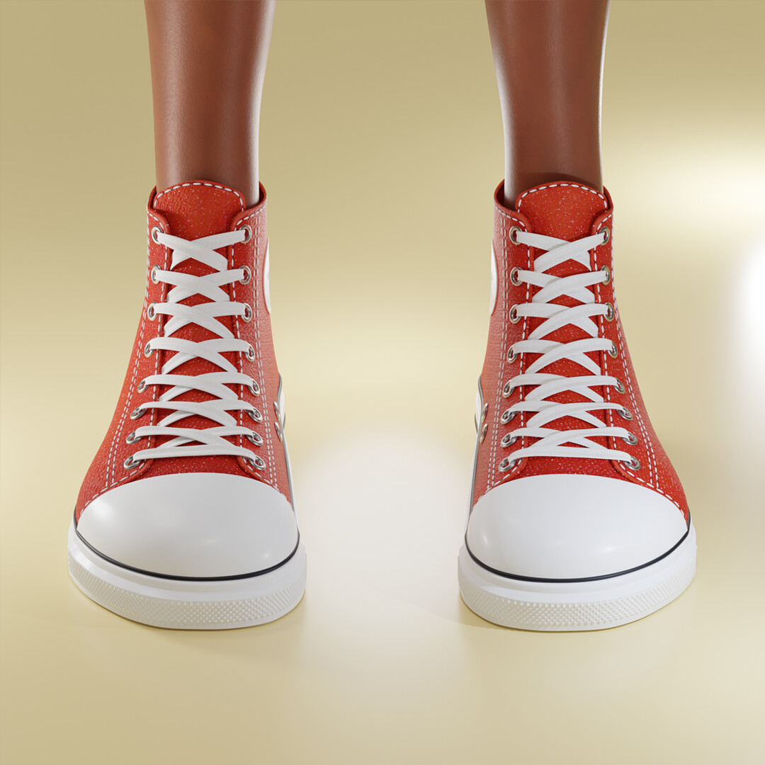 ArtStation Converse Character Shoes