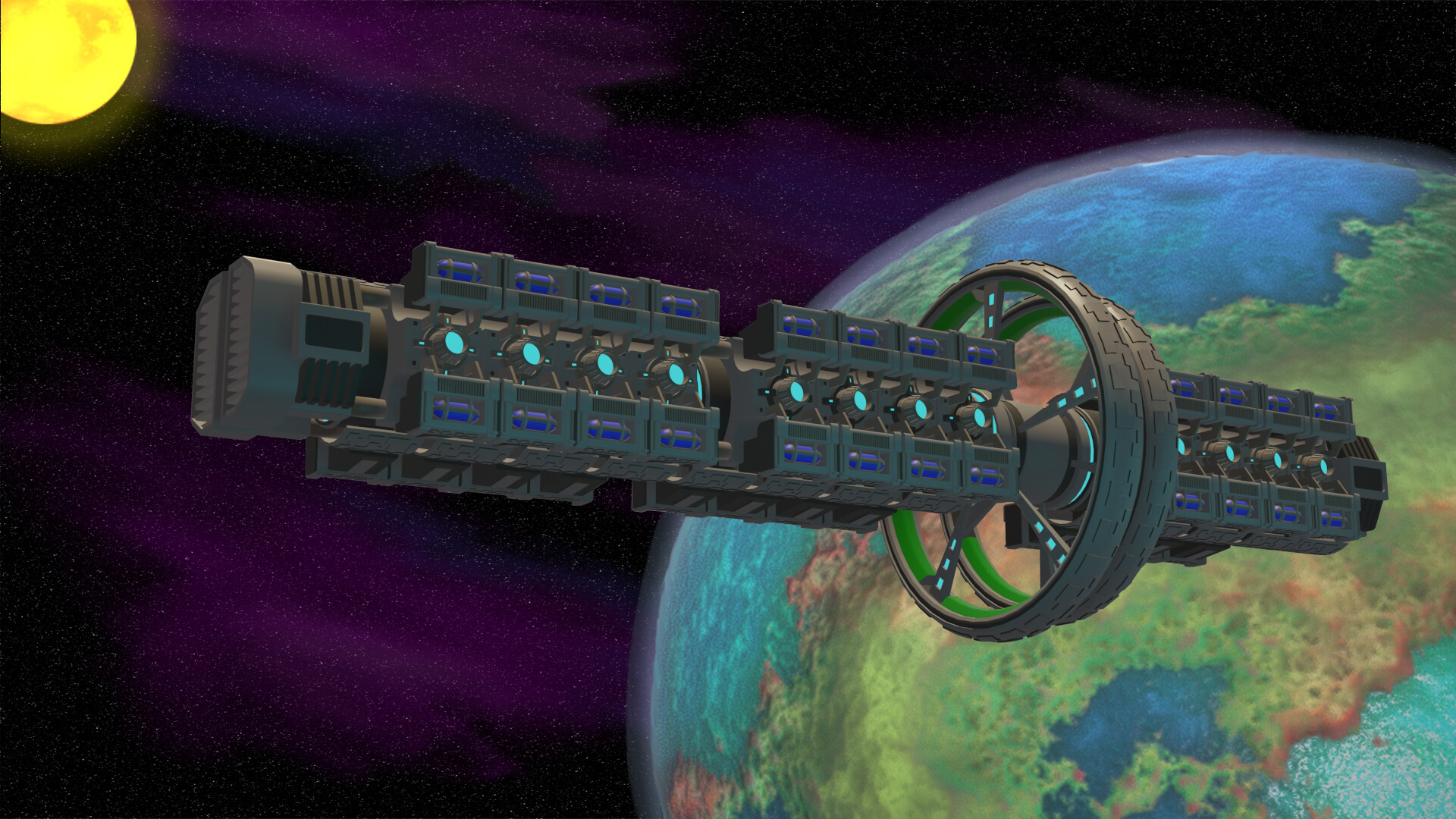 ArtStation Space Station