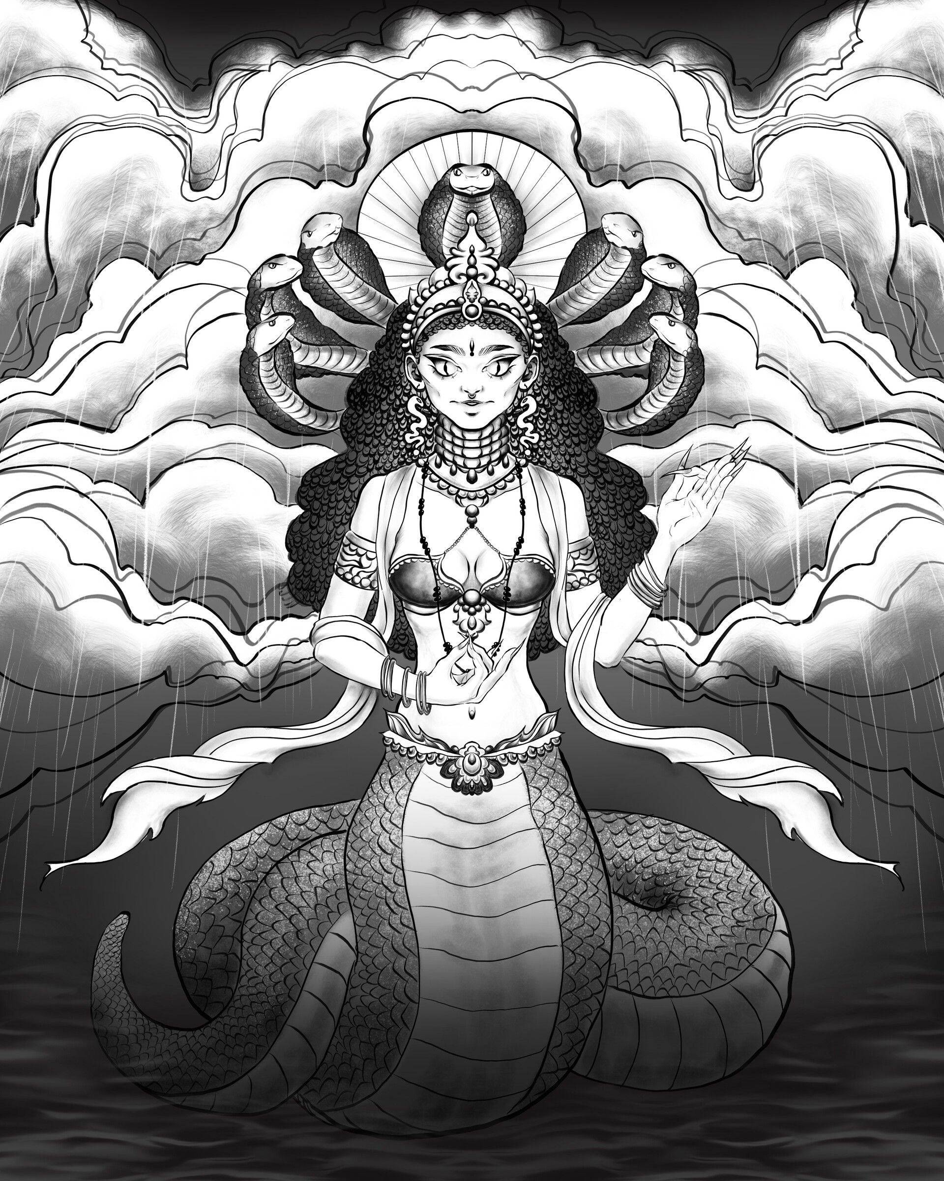 ArtStation Nagini of the Sky