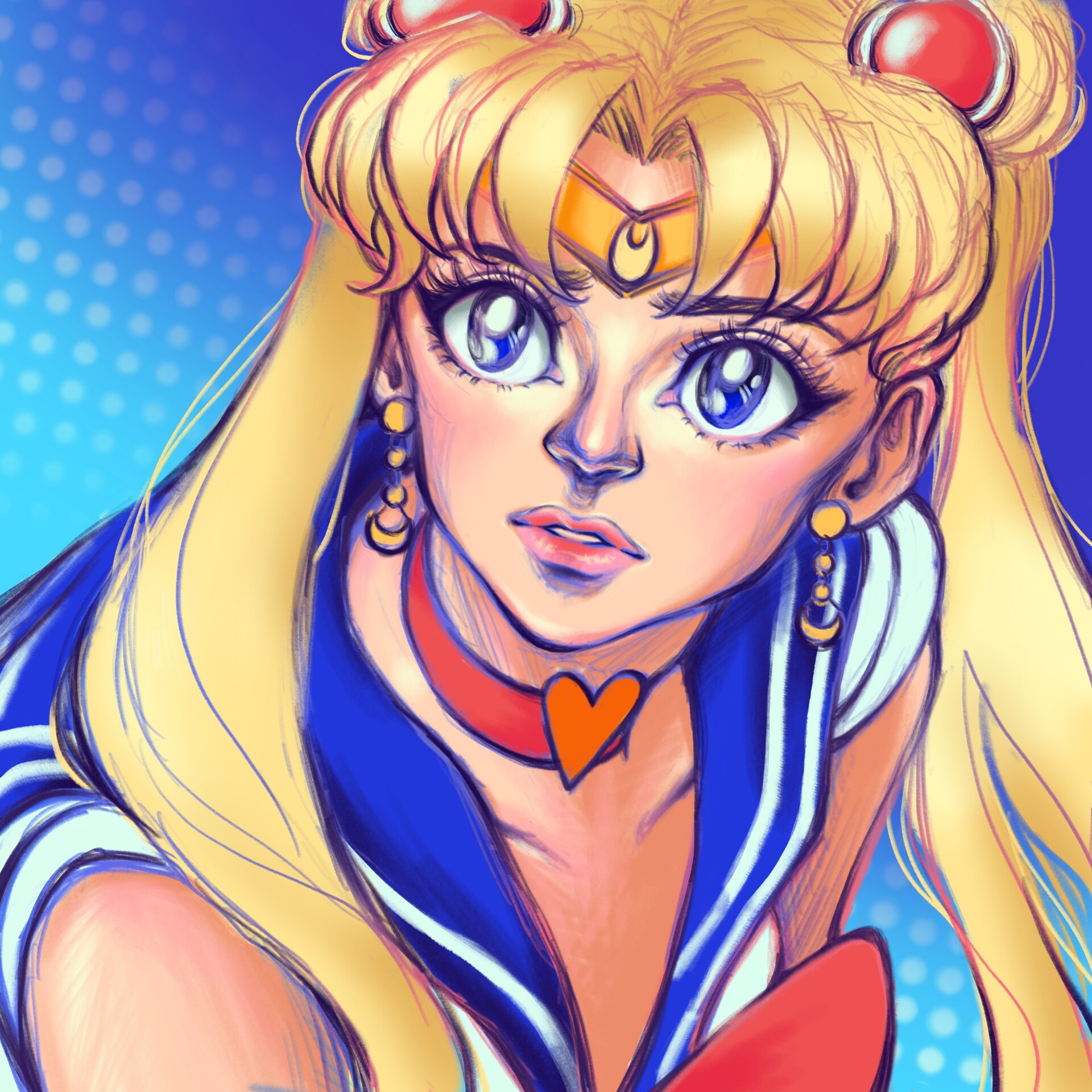 ArtStation - Sailor Moon redraw