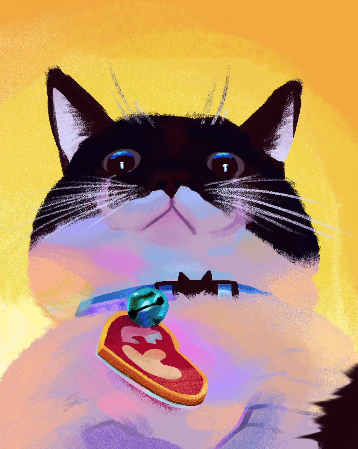 ArtStation - Color Study Cat