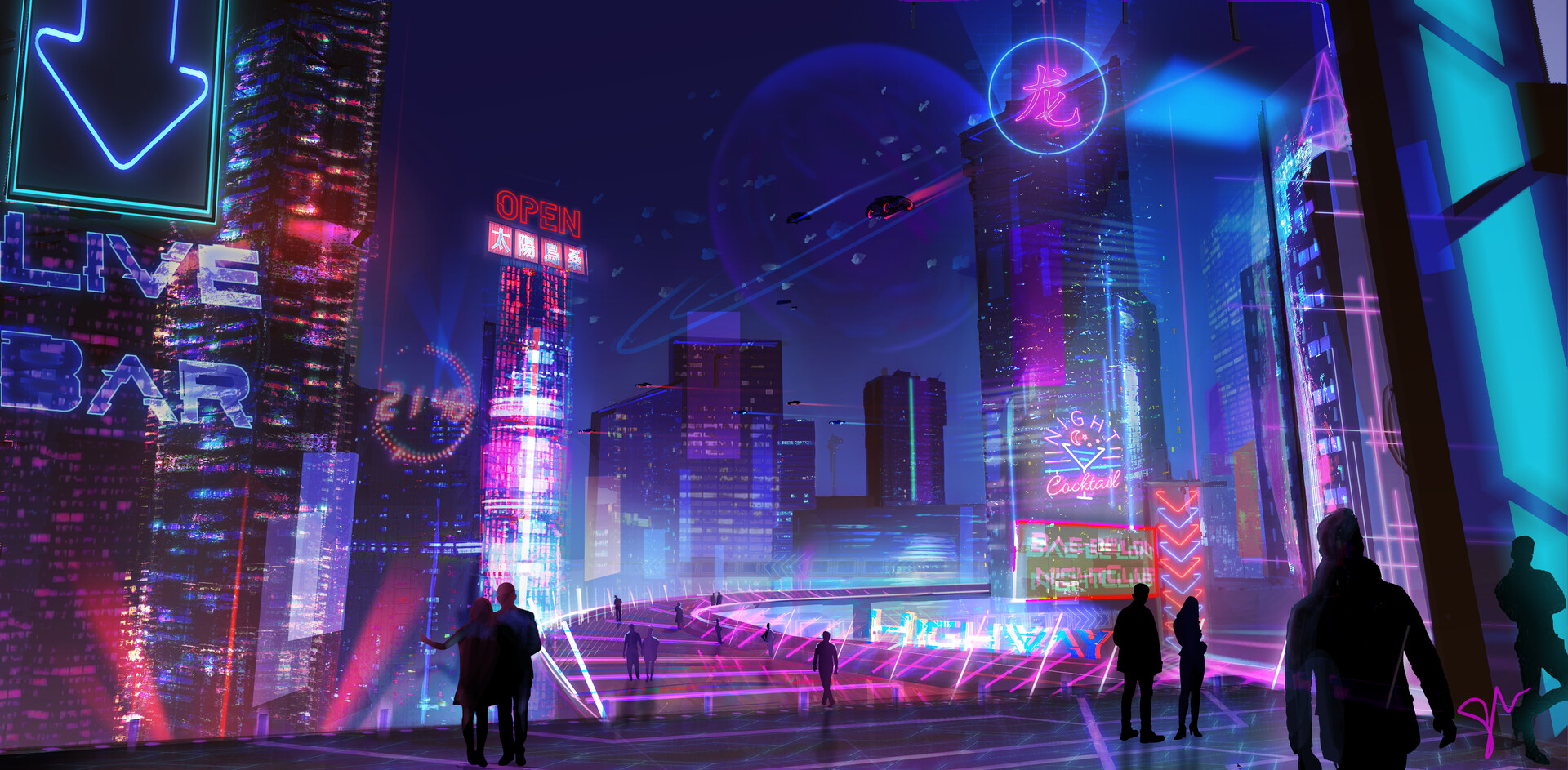ArtStation - Sci-fi City