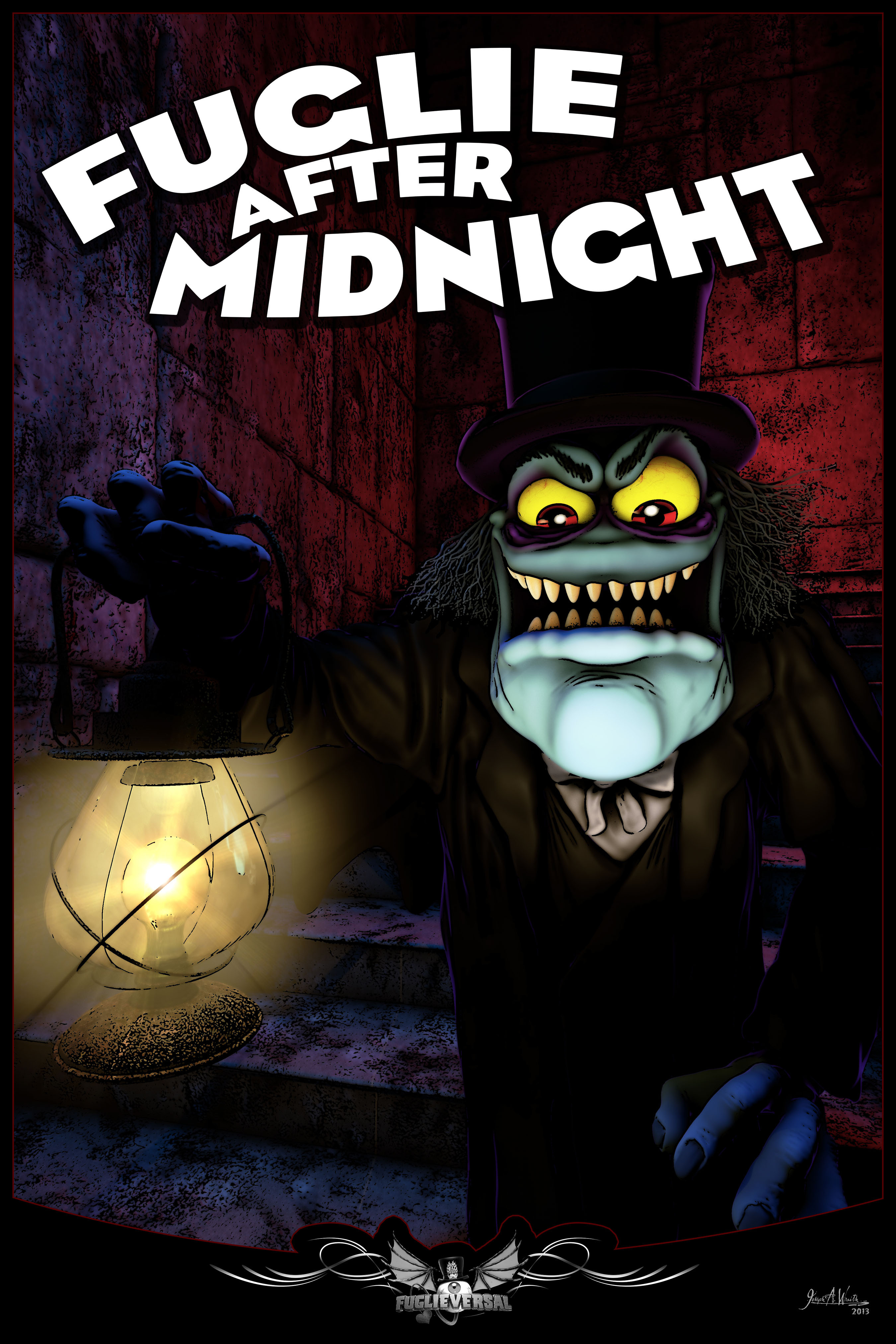 The Fuglies presents Fuglieversal Monsters: Fuglie After Midnight
©2014 Copyright, Joseph A. Wraith