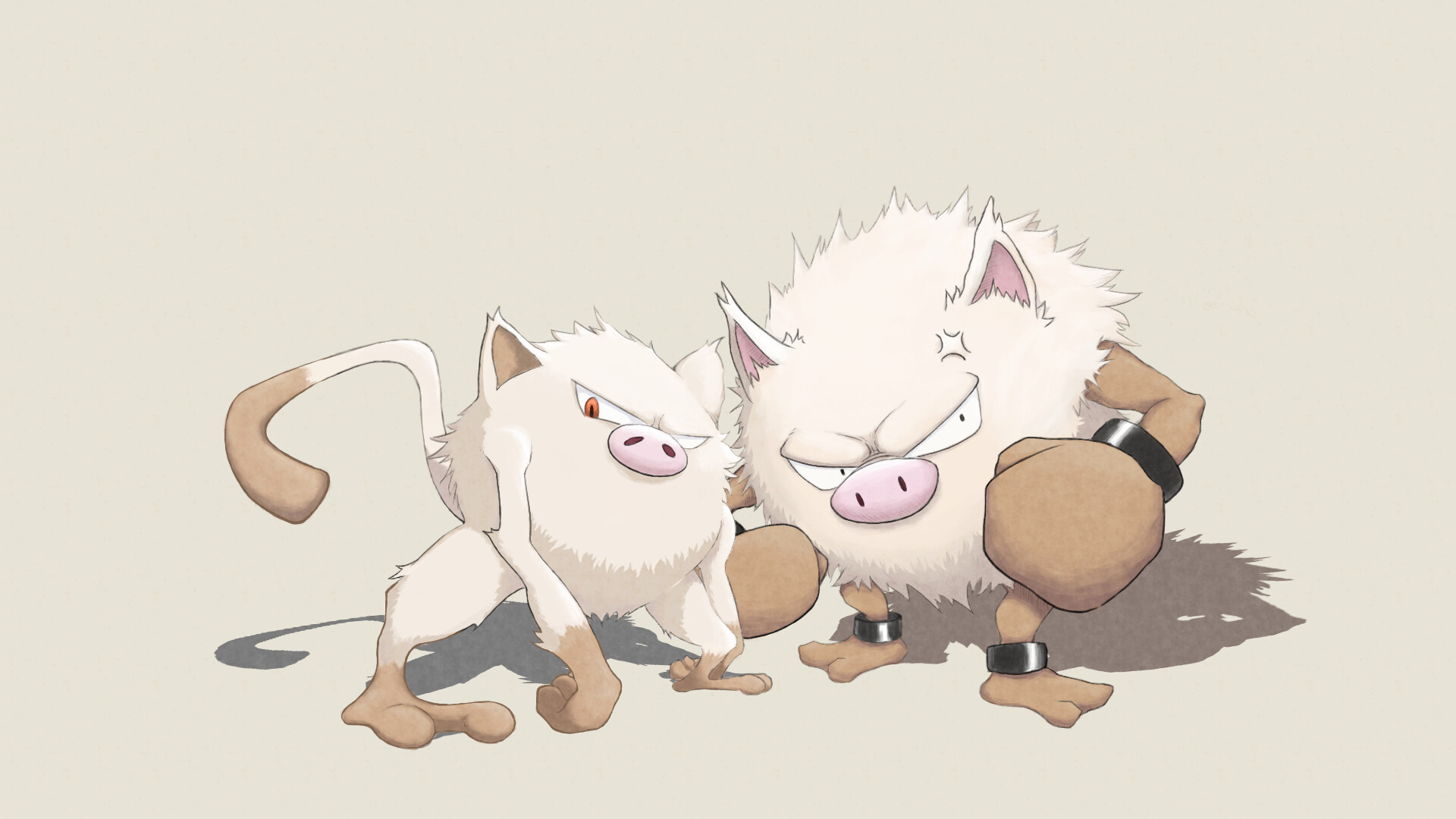 ArtStation - Mankey & Primeape