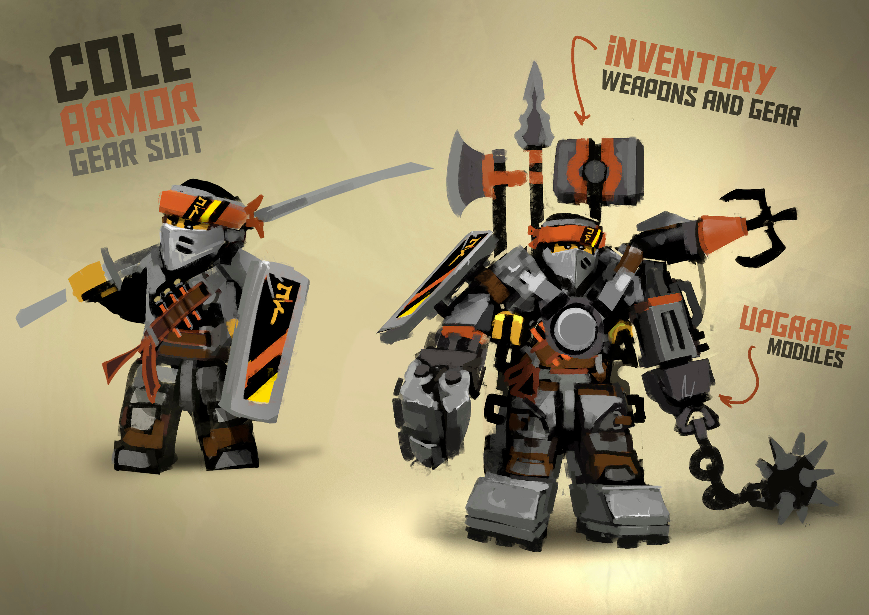 Ninjago concept art store