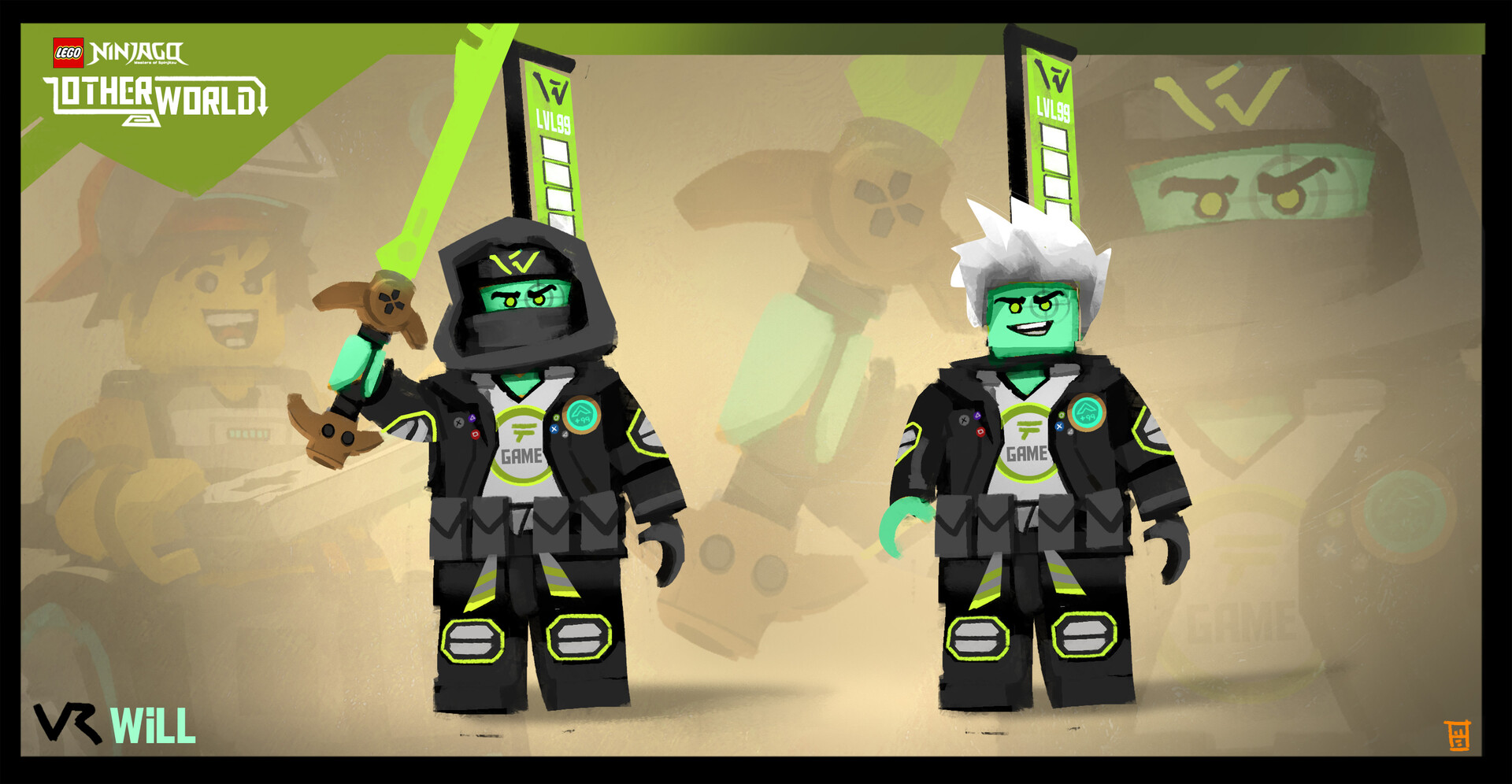 ArtStation Lego Ninjago Prime Empire Character Development