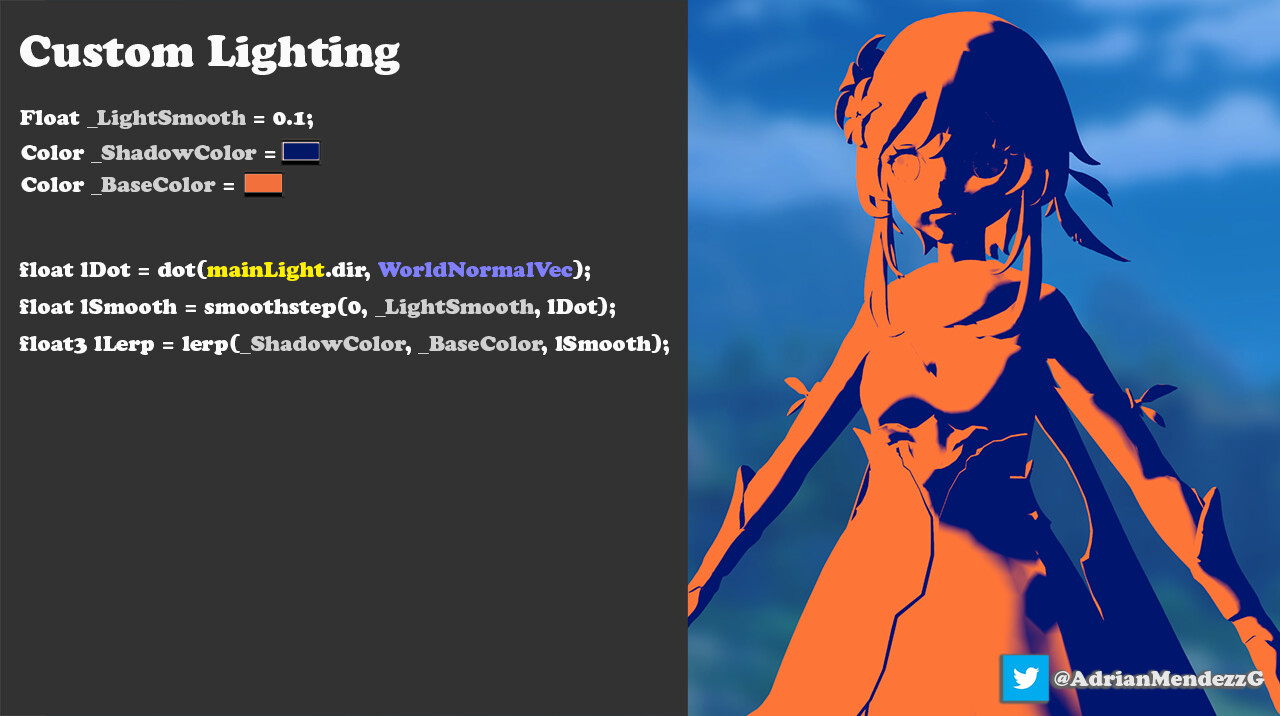 그림 41: Genshin Impact 캐릭터 셰이더 분석 [Unity URP]