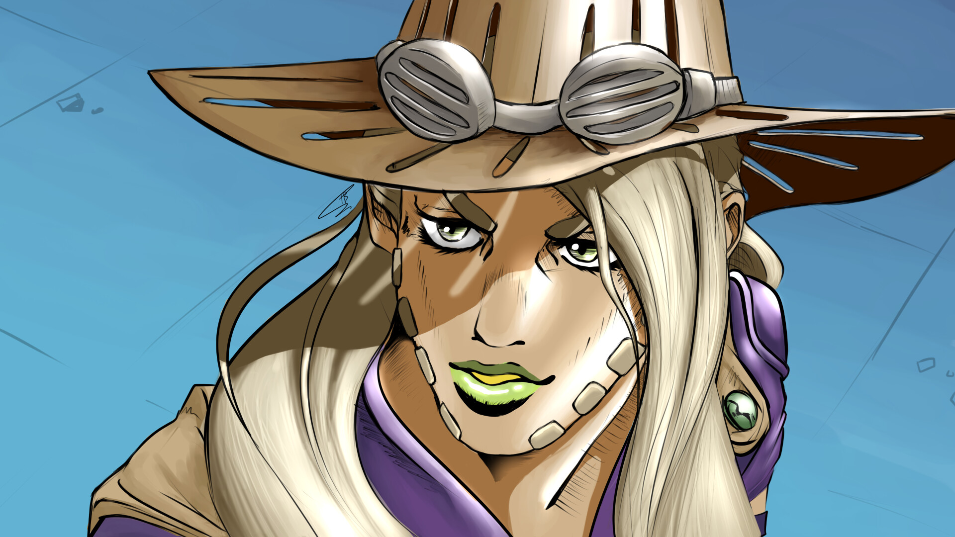 ArtStation Gyro Zeppeli