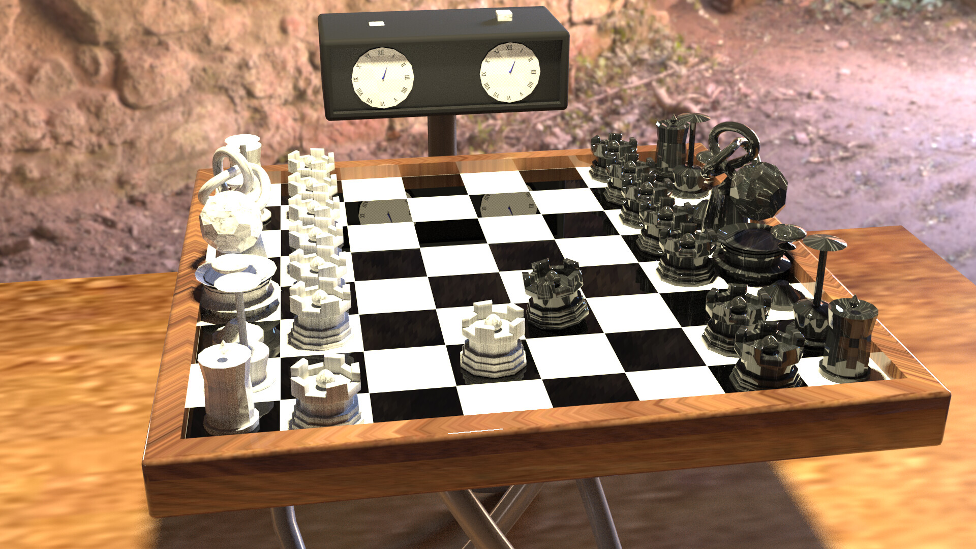 ArtStation - work for ChessRush（GAME）'s season2 KV