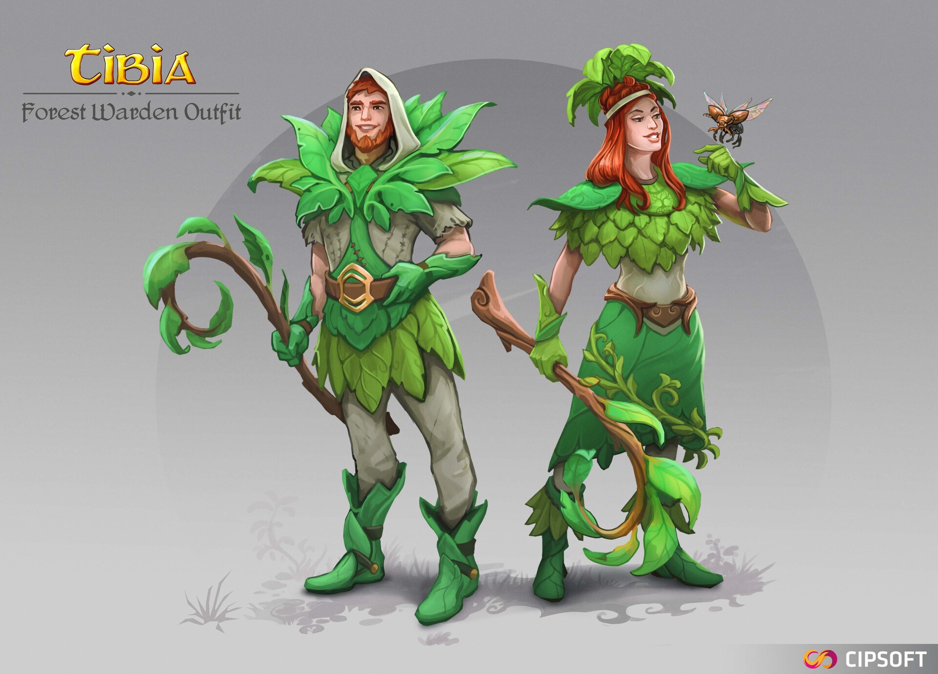 ArtStation - Tibia Character Outfits