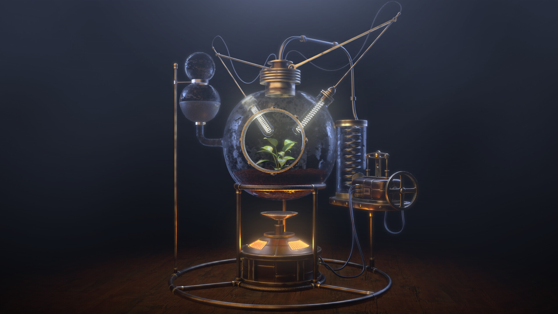 ArtStation PLSS Plant Life Support System