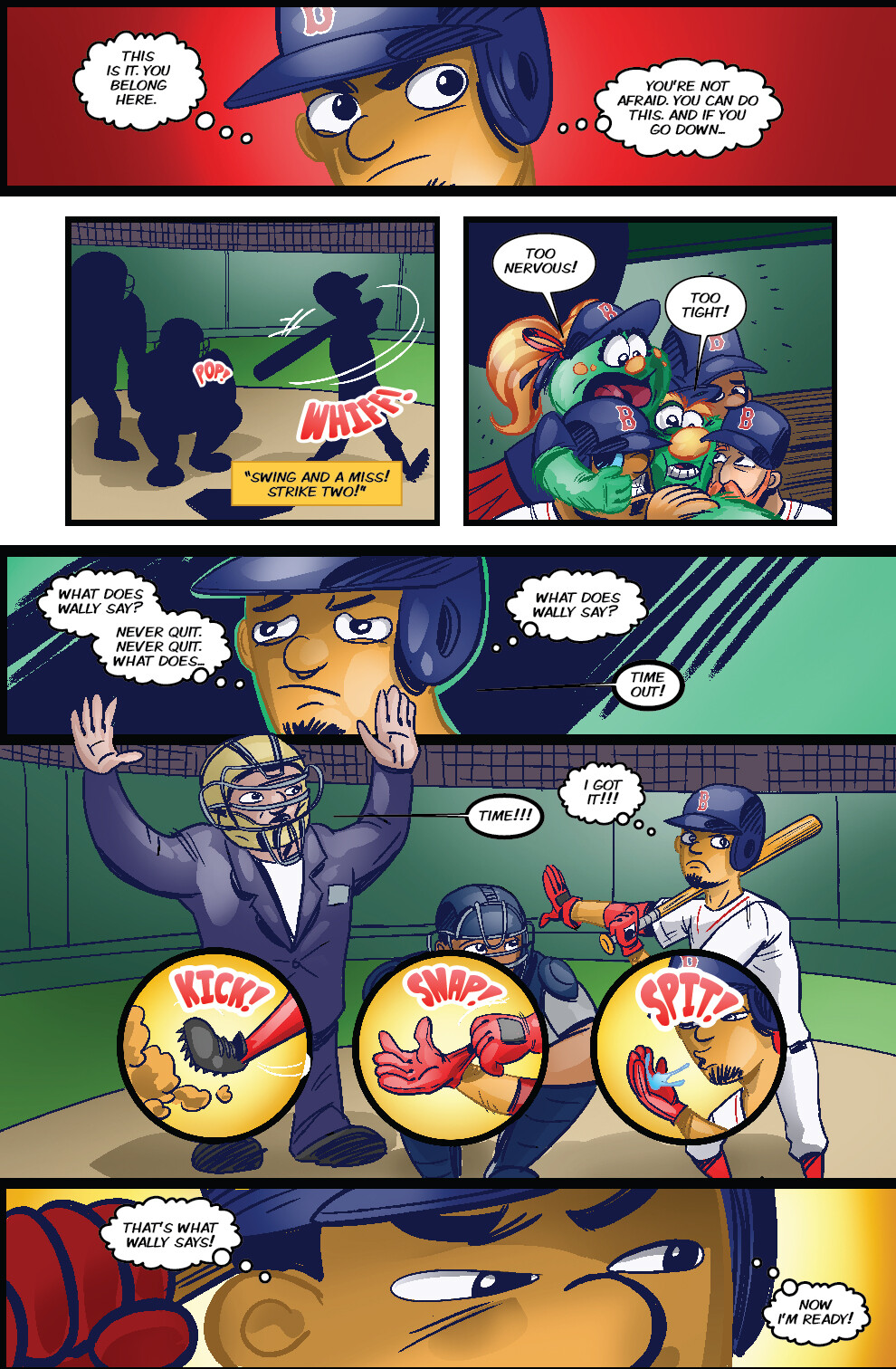 Sample Page 1 - Wally's Opening Day