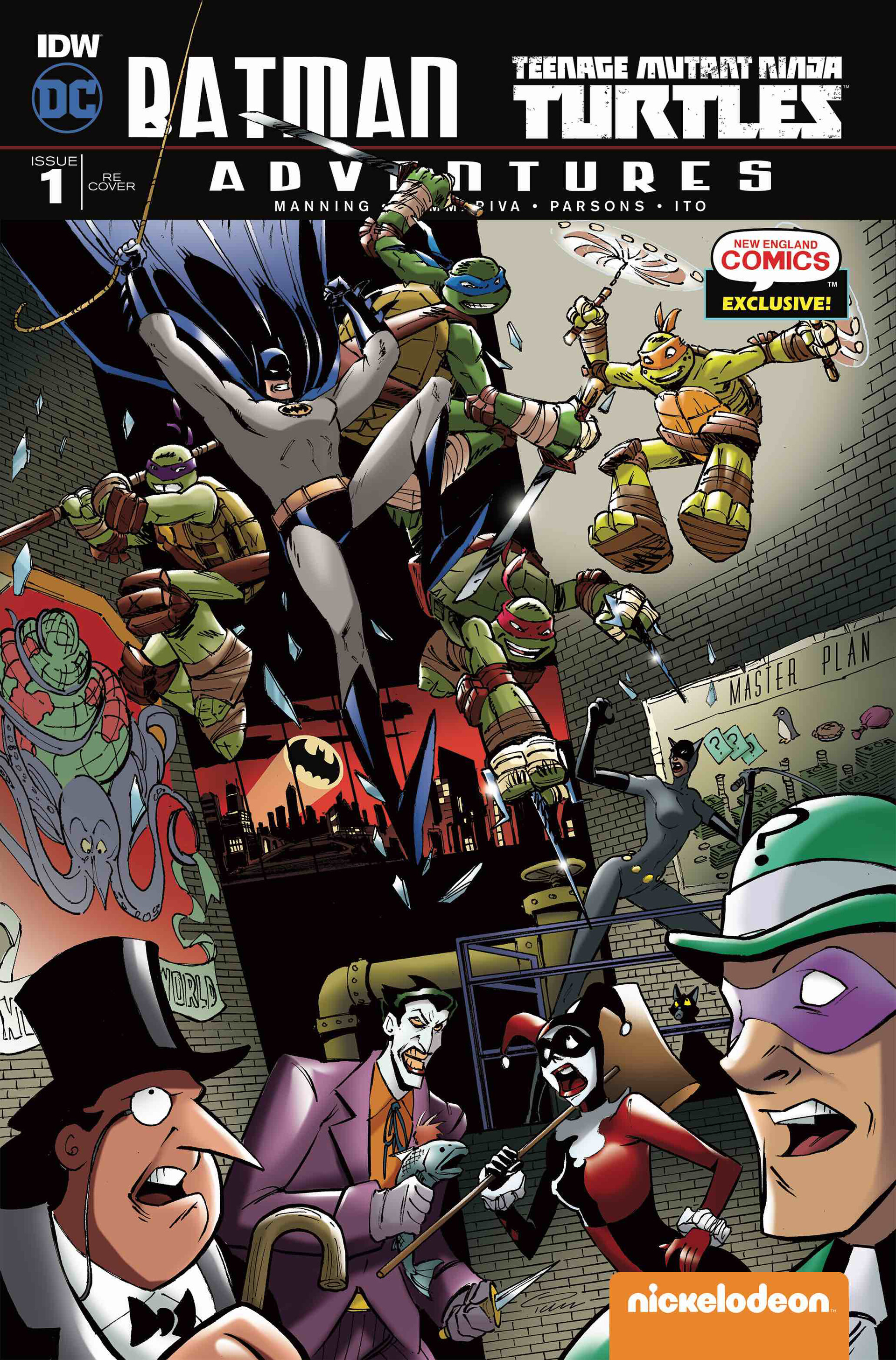 Batman & Teenage Mutant Ninja Turtles Adventures Comic Book Issue